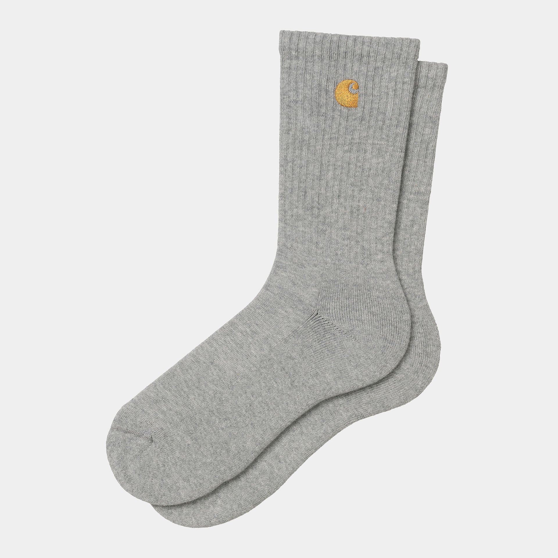 Chase Socks Dark Grey Heather Gold