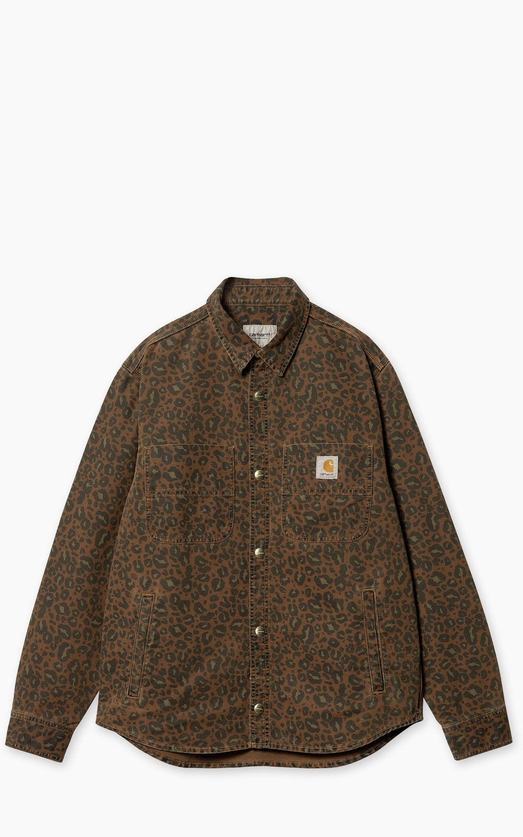 Conro Shirt Jac Camo Leo, Tamarind / Tamarind