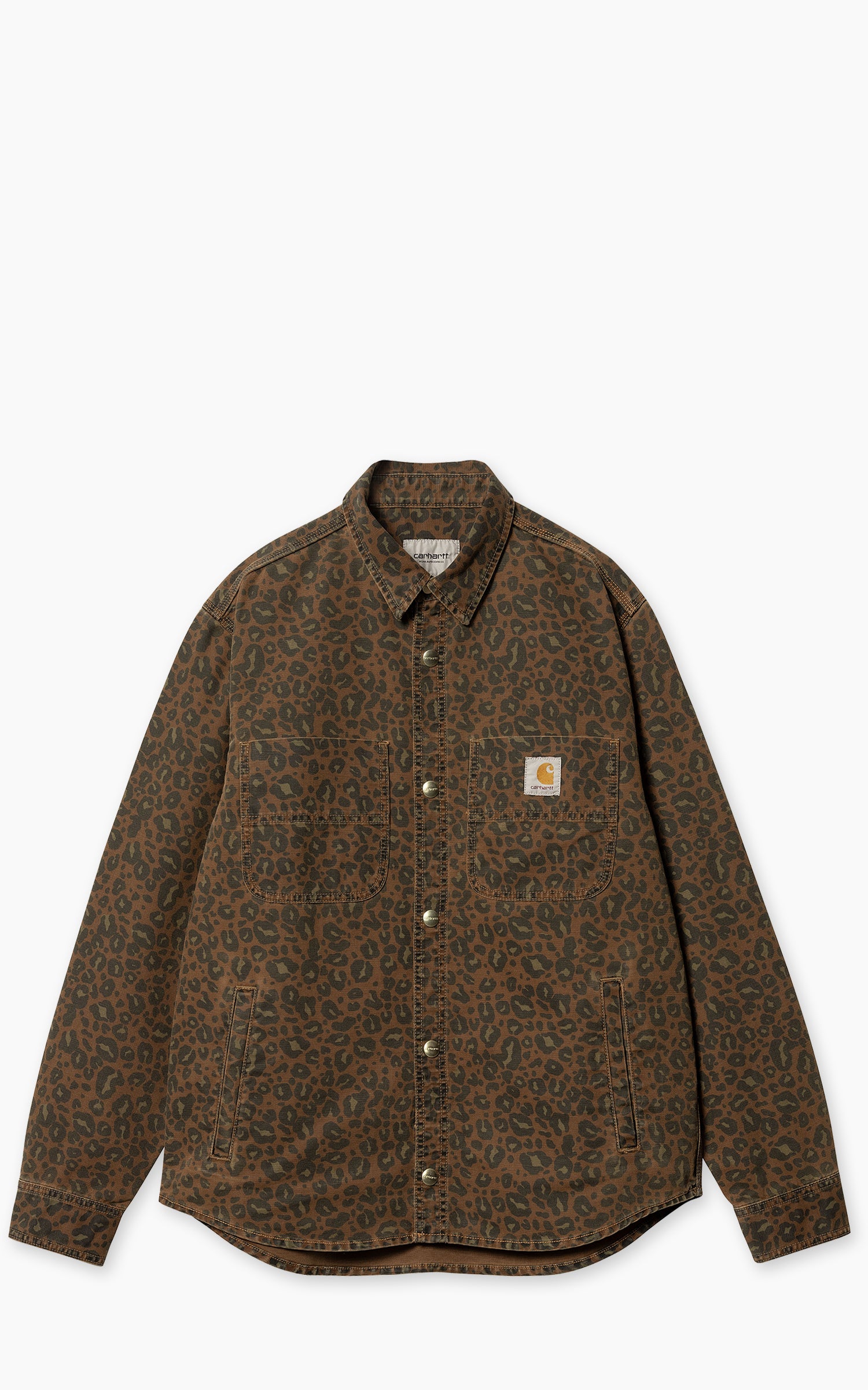 Conro Shirt Jac Camo Leo, Tamarind / Tamarind