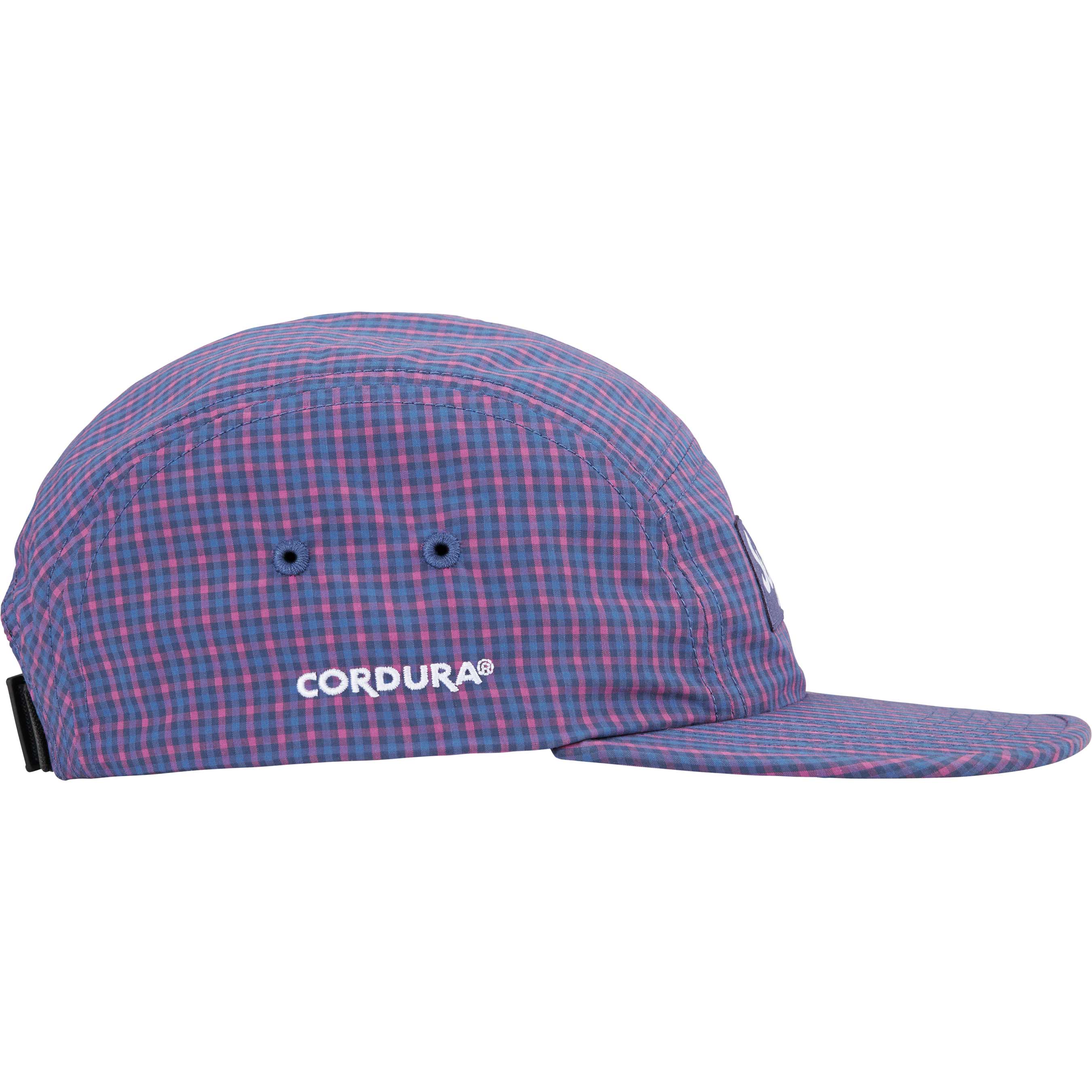 CORDURA PLAID CAMP CAP BLUE – Neighborhood