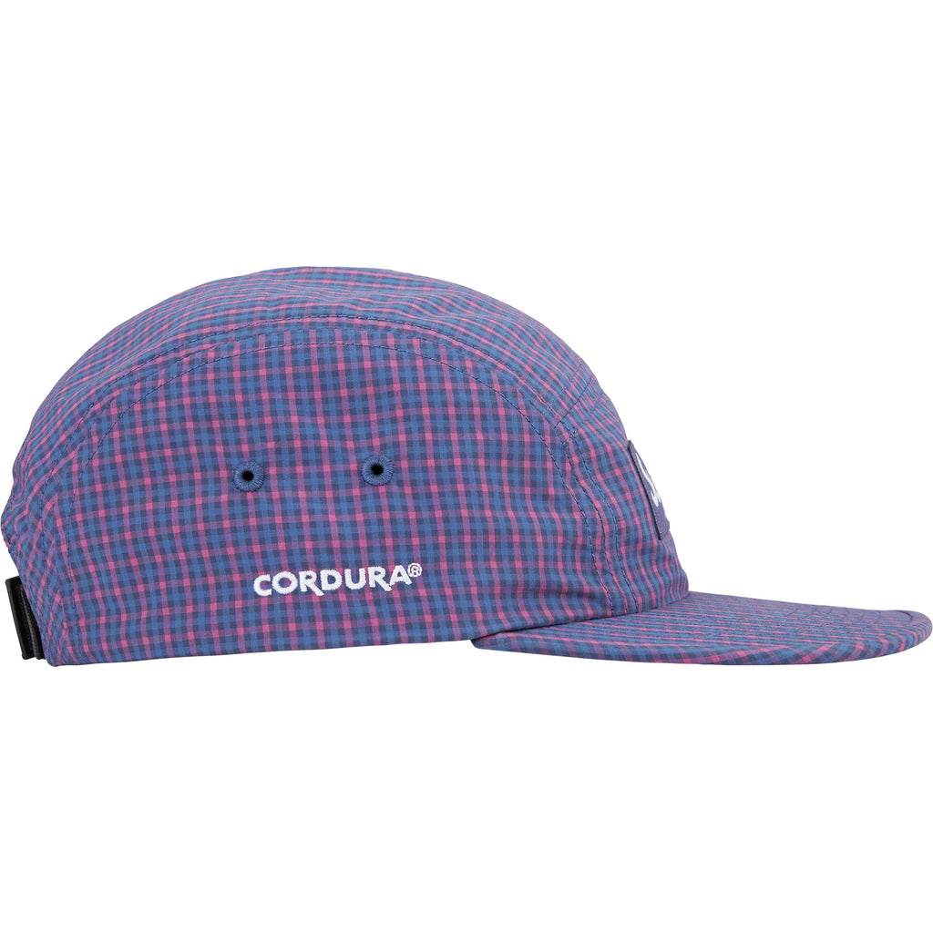 CORDURA PLAID CAMP CAP BLUE