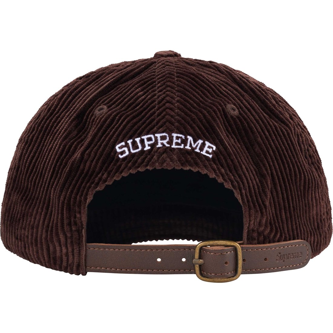 Supreme Corduroy S-Logo 6 Panel