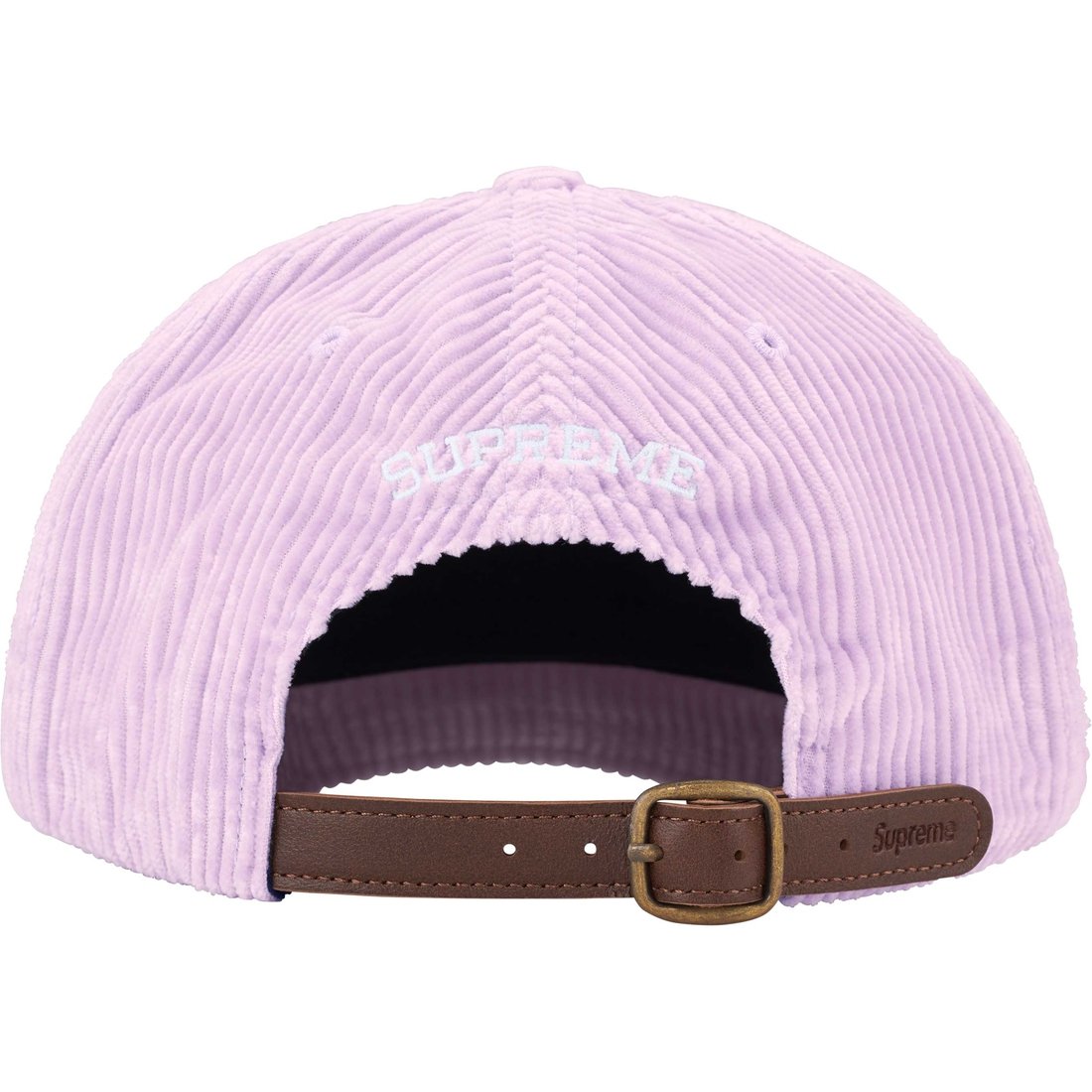 Supreme Corduroy S-Logo 6 Panel Lilac