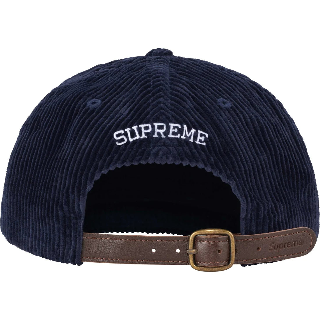 Supreme Corduroy S-Logo 6 Panel Navy