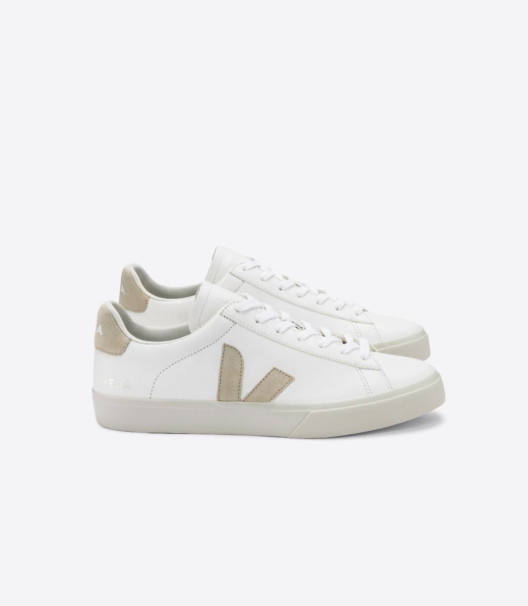 Zapatilla Veja Campo Leather White Almond