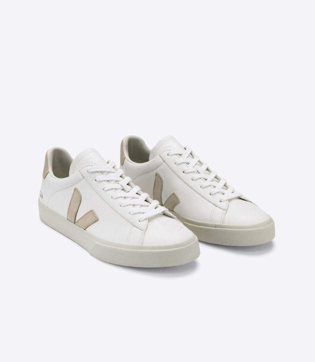 Zapatilla Veja Campo Leather White Almond