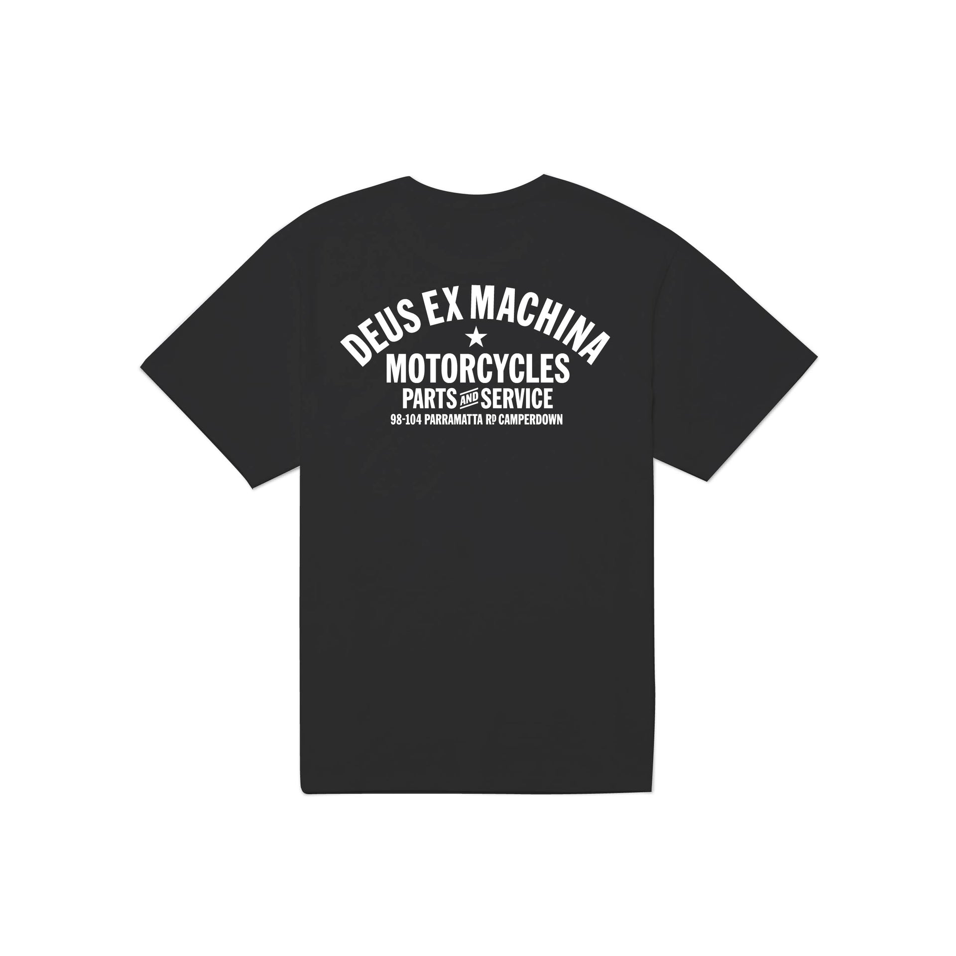 Deus camperdown black tshirt