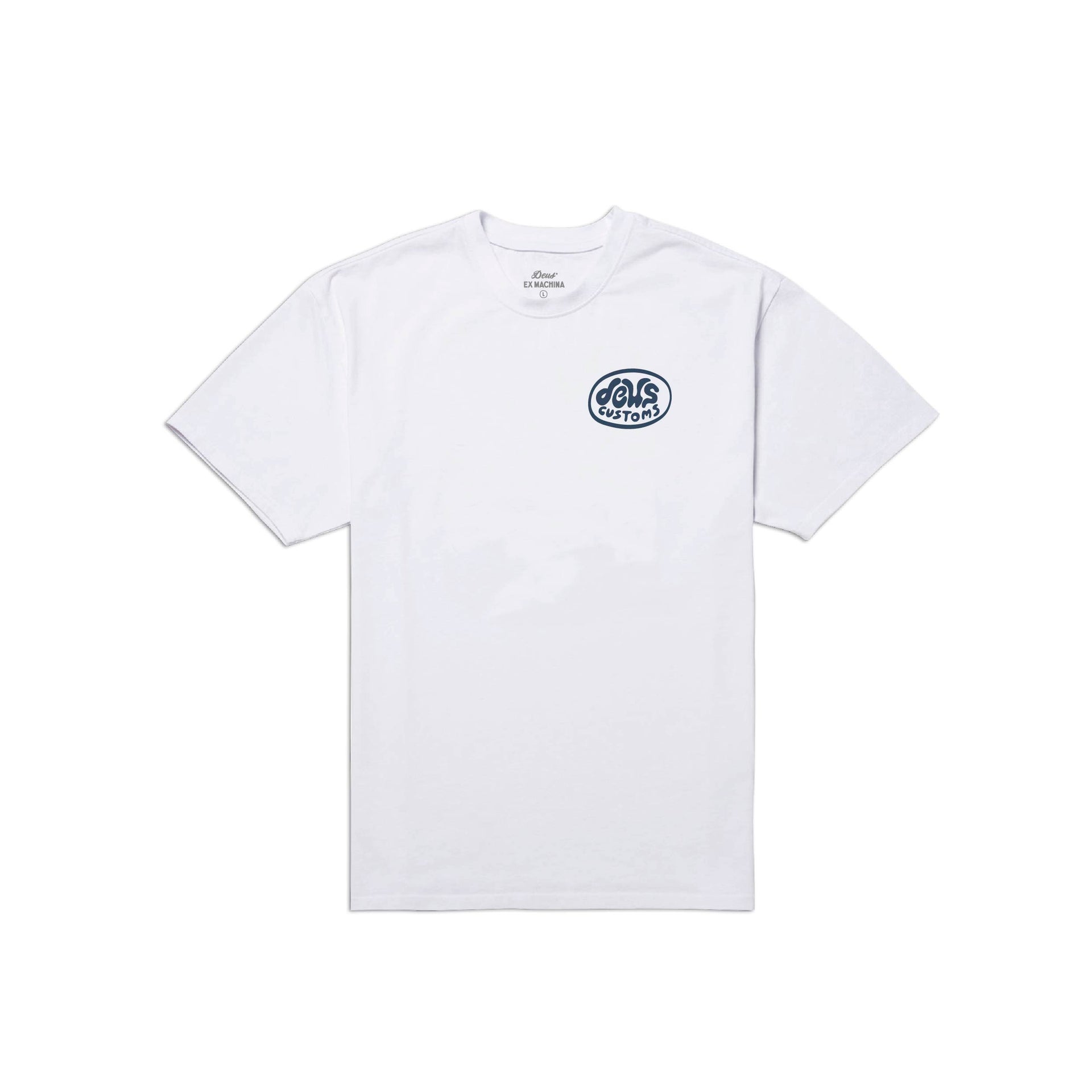 Deus board&cycles white tshirt