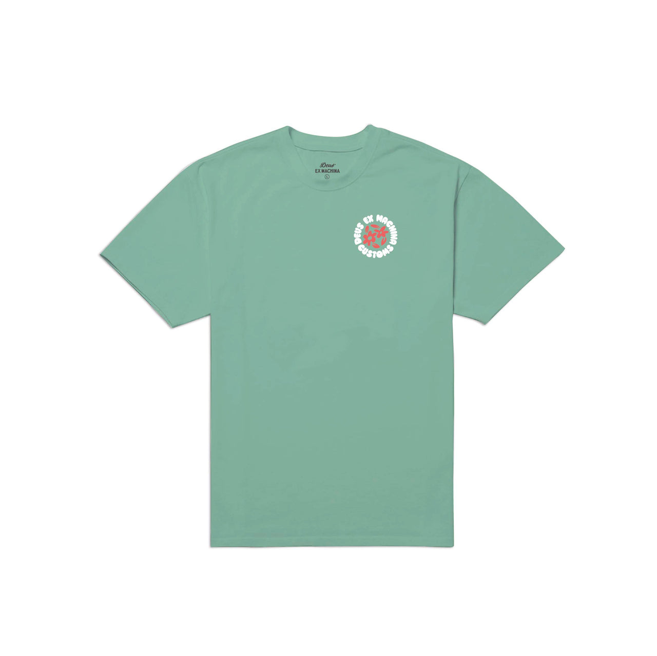 DEUS T-SHIRT GRANITE GREEN VEAB