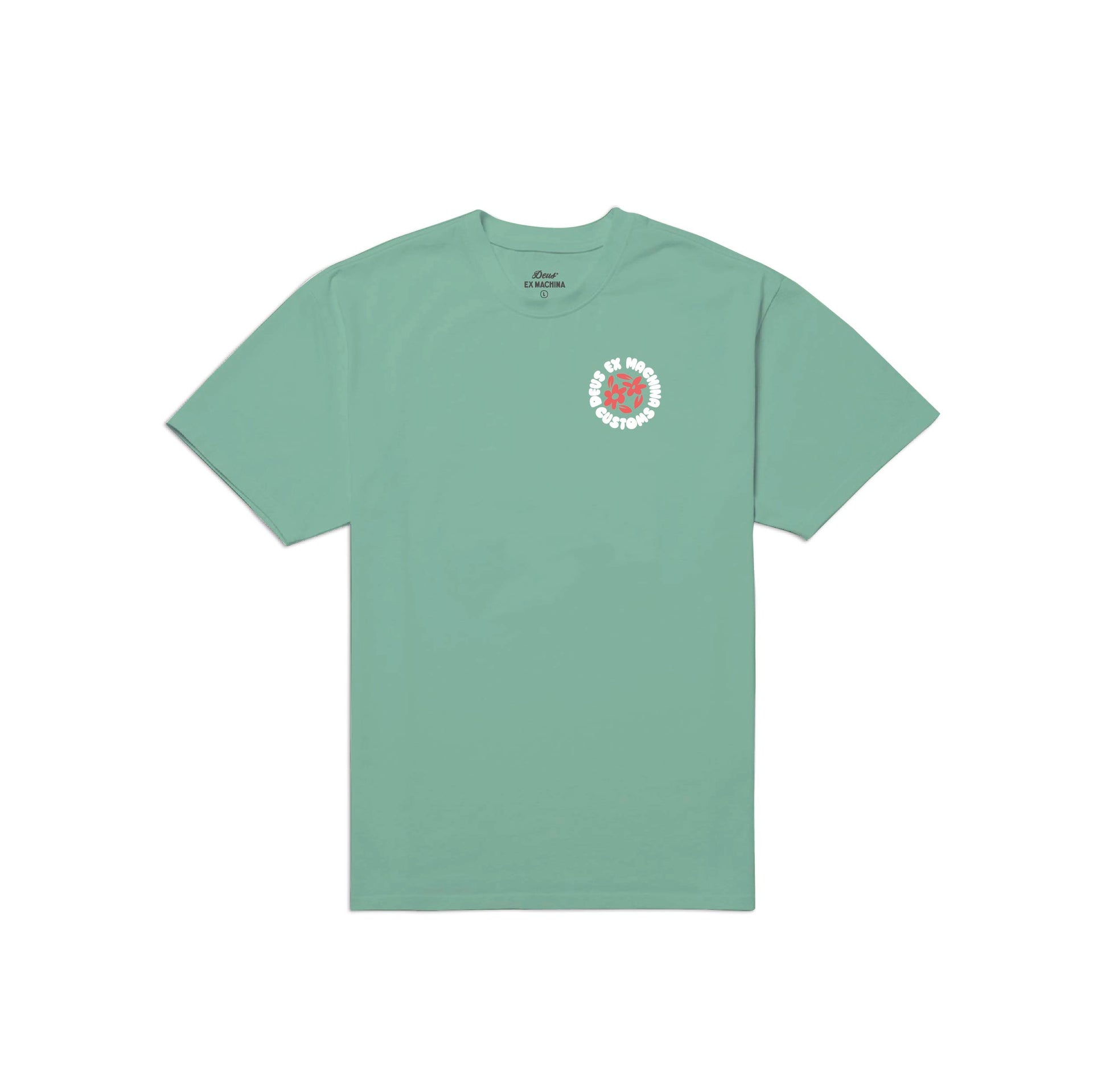 DEUS T-SHIRT GRANITE GREEN VEAB