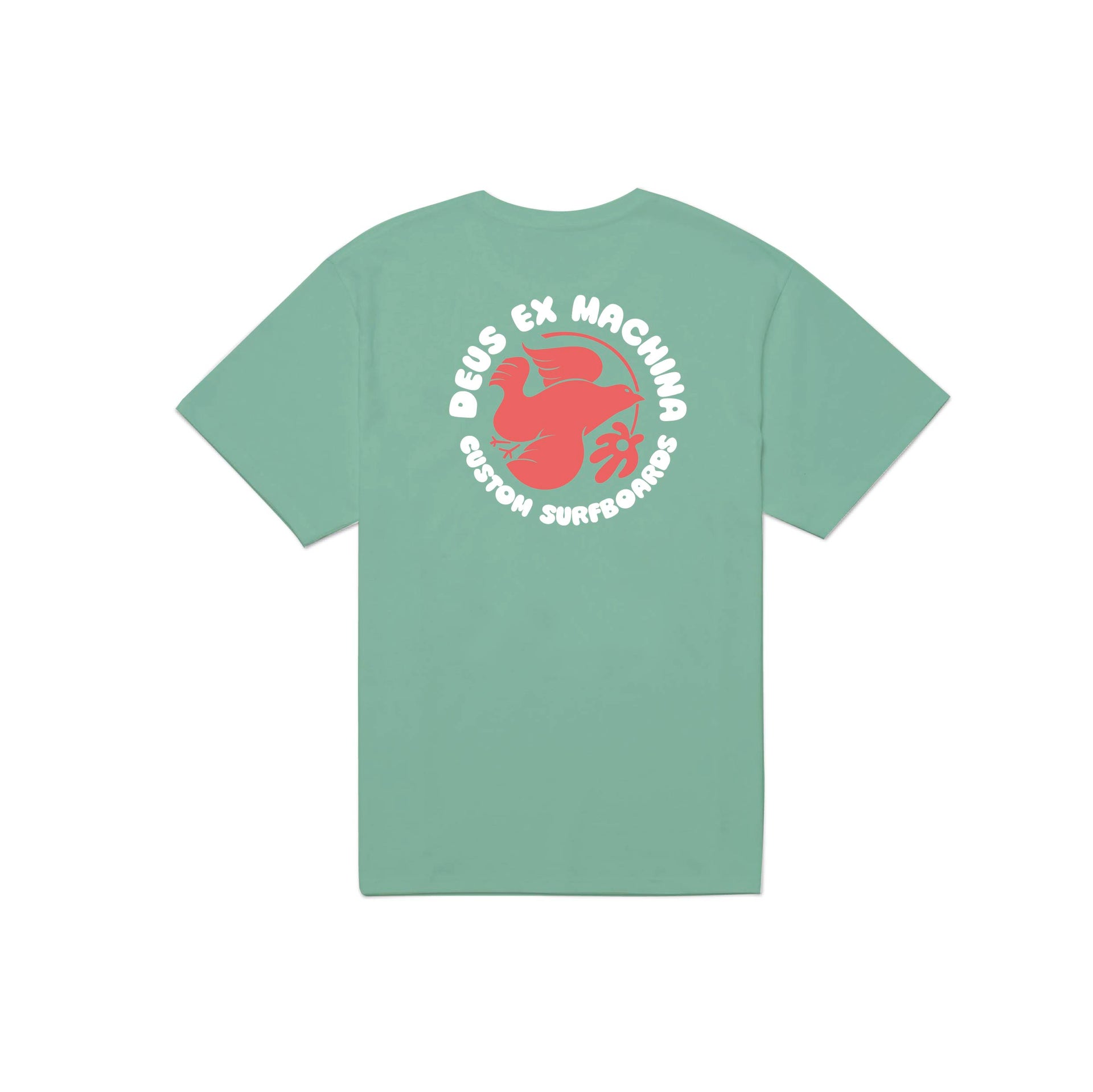 DEUS T-SHIRT GRANITE GREEN VEAB