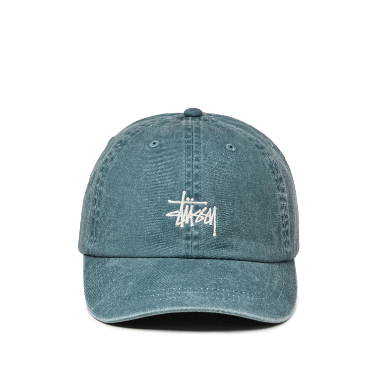 Washed Stock Low Pro Cap Dark Teal