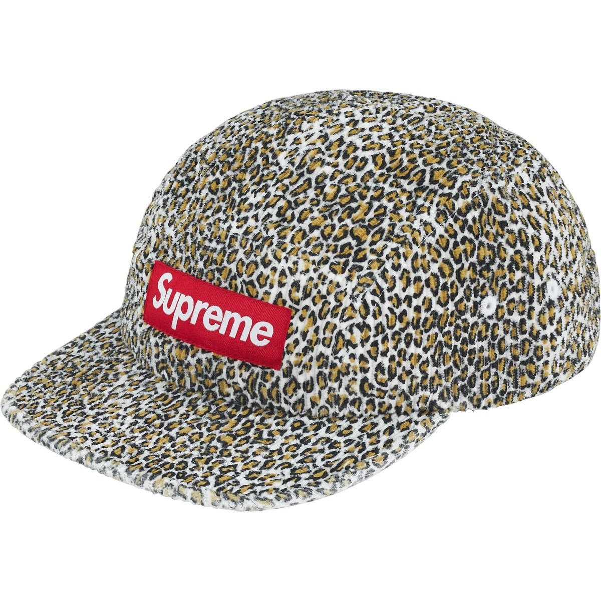 CORDUROY CAMP CAP LEOPARD OS