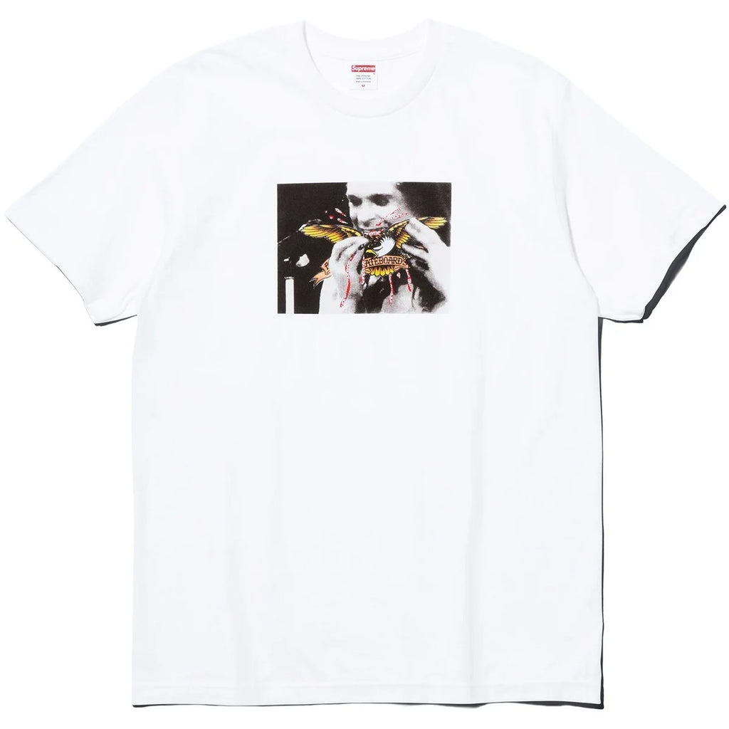 SUPREME X ANTIHERO OZZY TEE WHITE