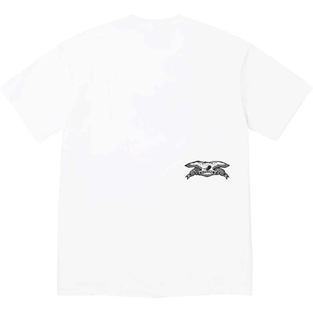 SUPREME X ANTIHERO OZZY TEE WHITE