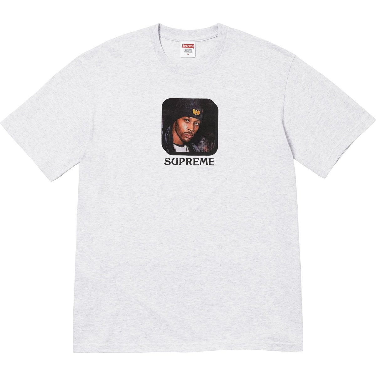 Supreme X Wu-Tang Clan RZA Tee ASH GREY L – Neighborhood
