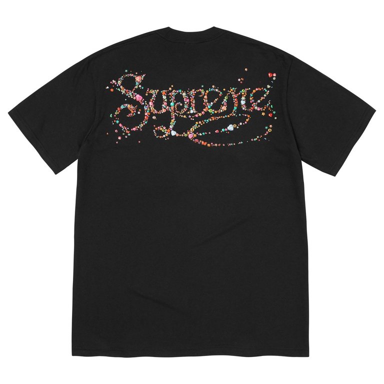 GEMS TEE BLACK - L