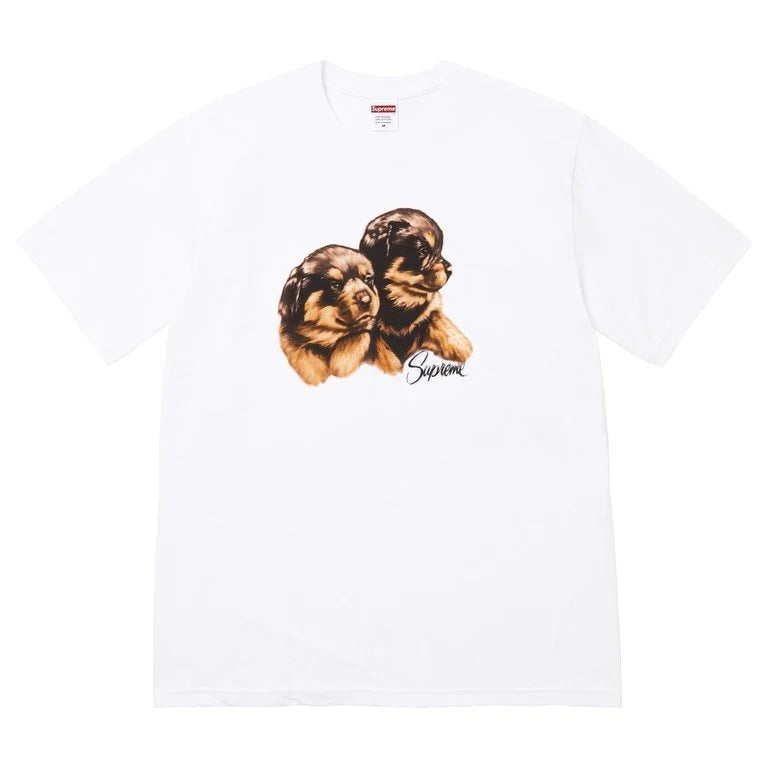PUPPIES TEE WHITE