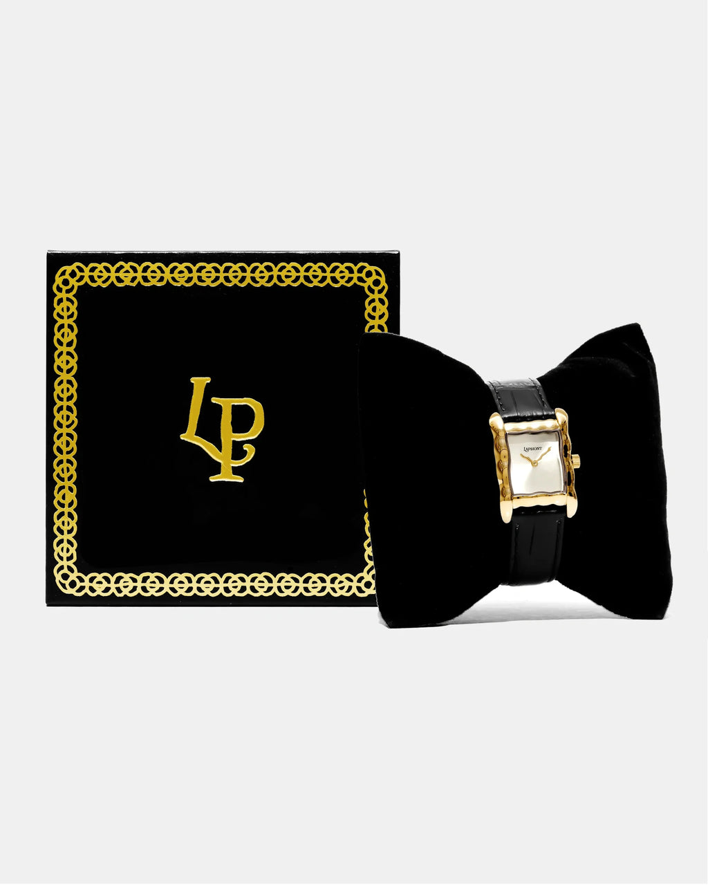 Laphont Situ Watch Small Gold Case Mother of Pearl Dial