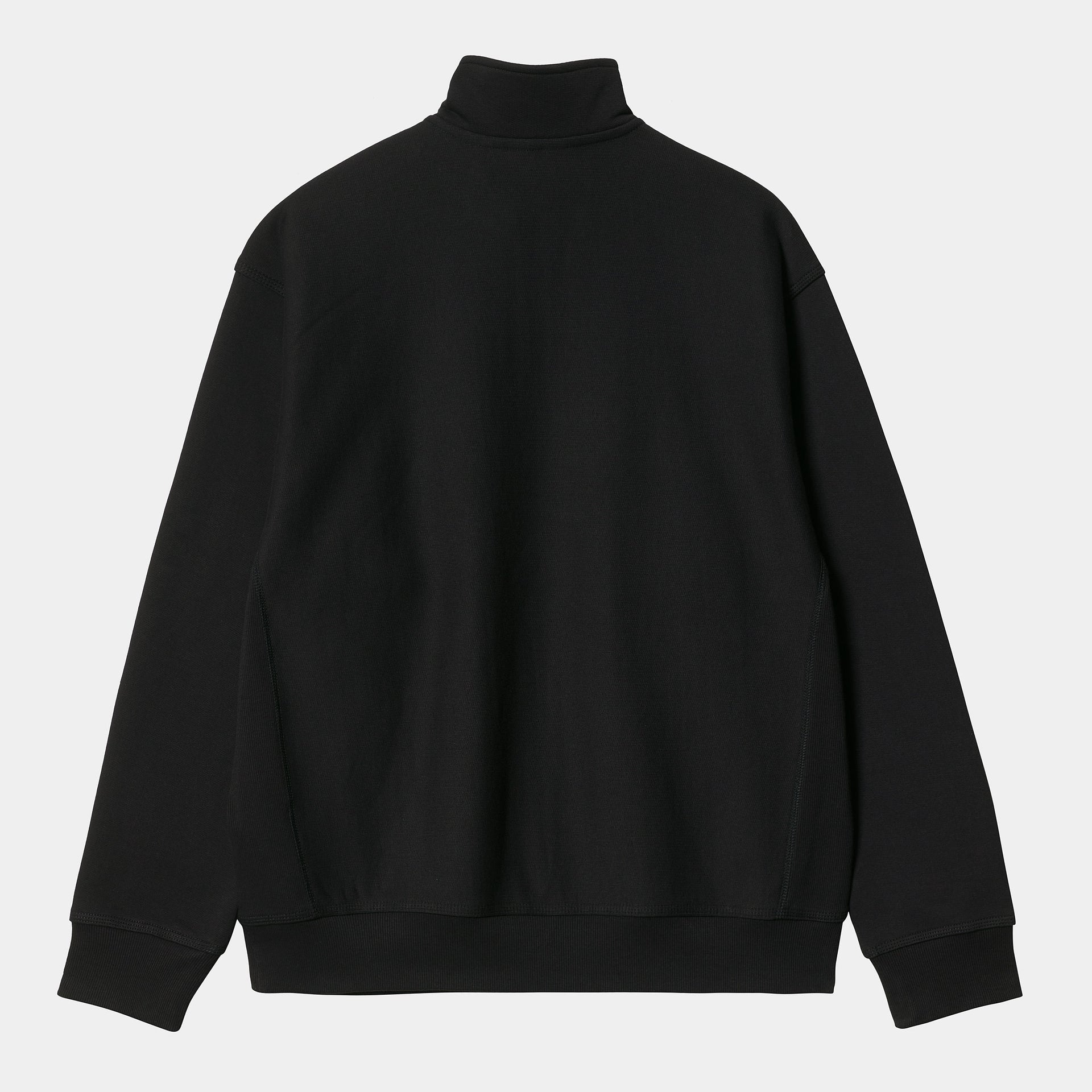 Half Zip American Script Sweat Black