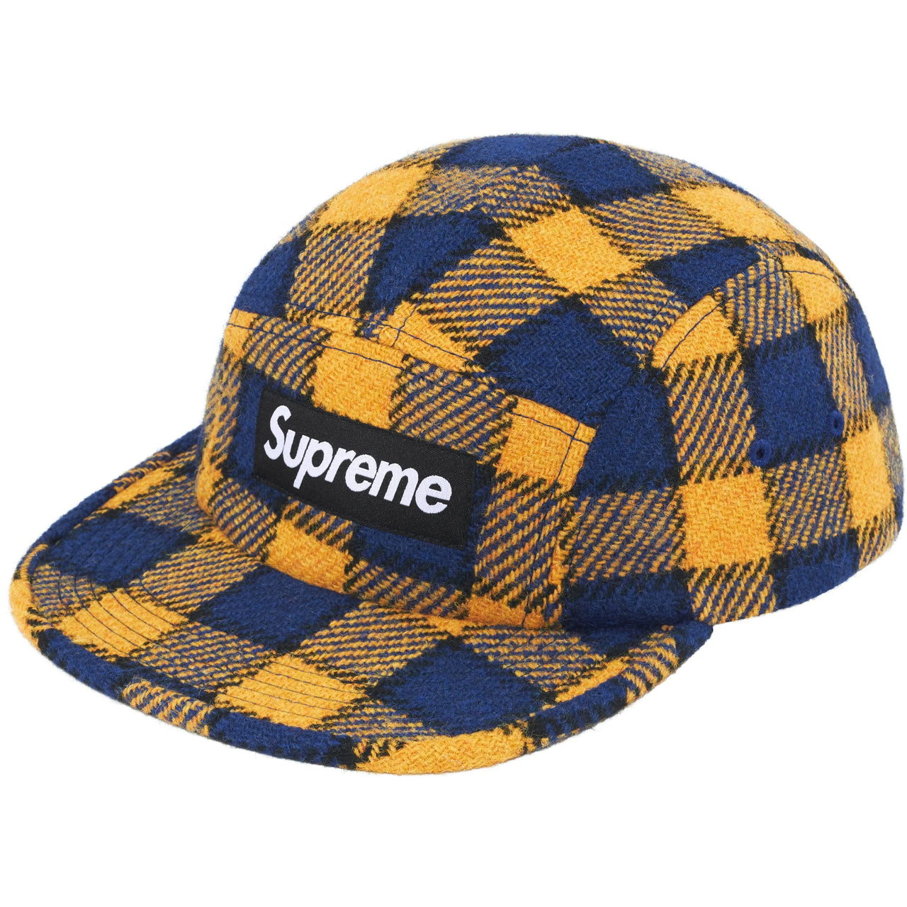 HARRIS TWEED CAM CAP YELLOW