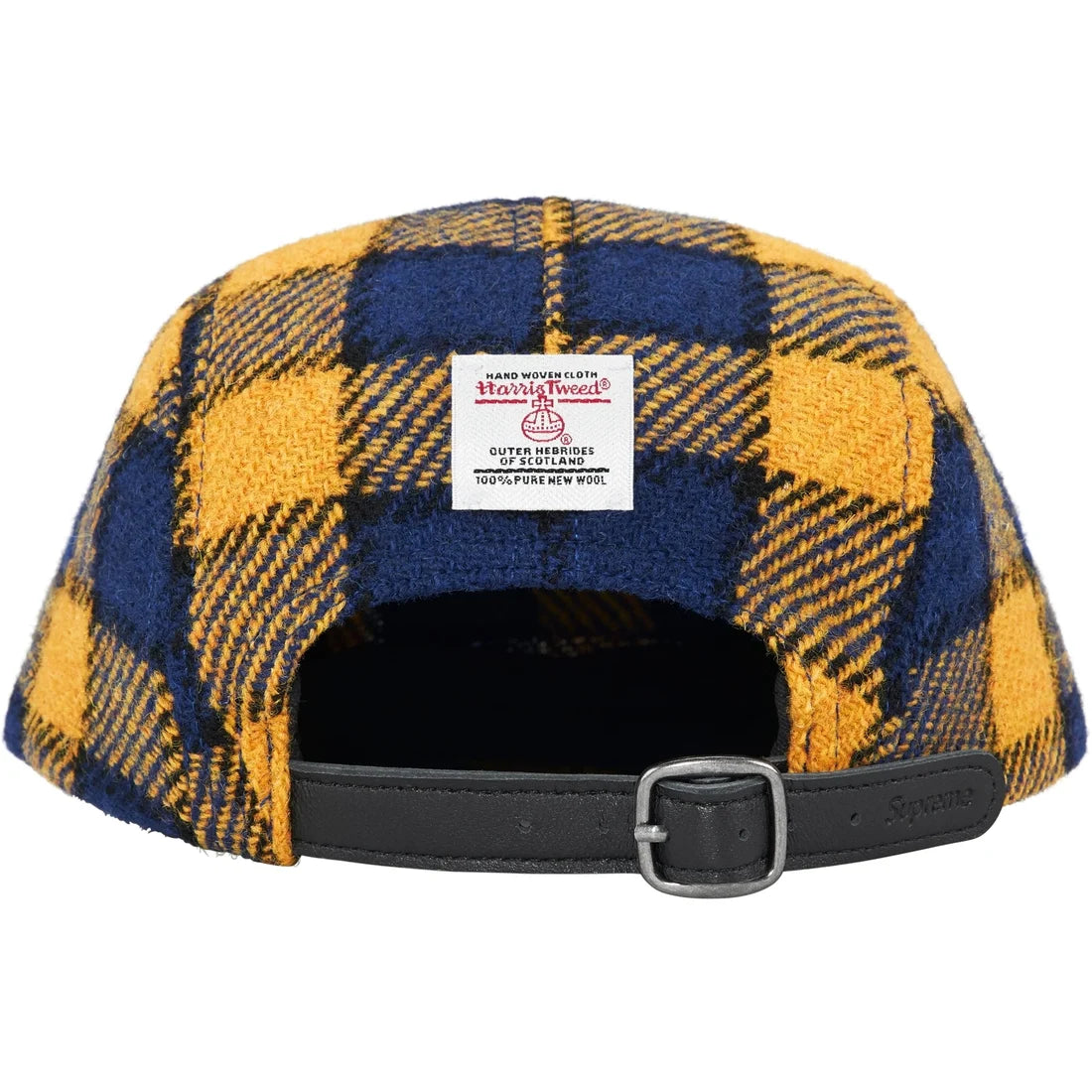 HARRIS TWEED CAM CAP YELLOW