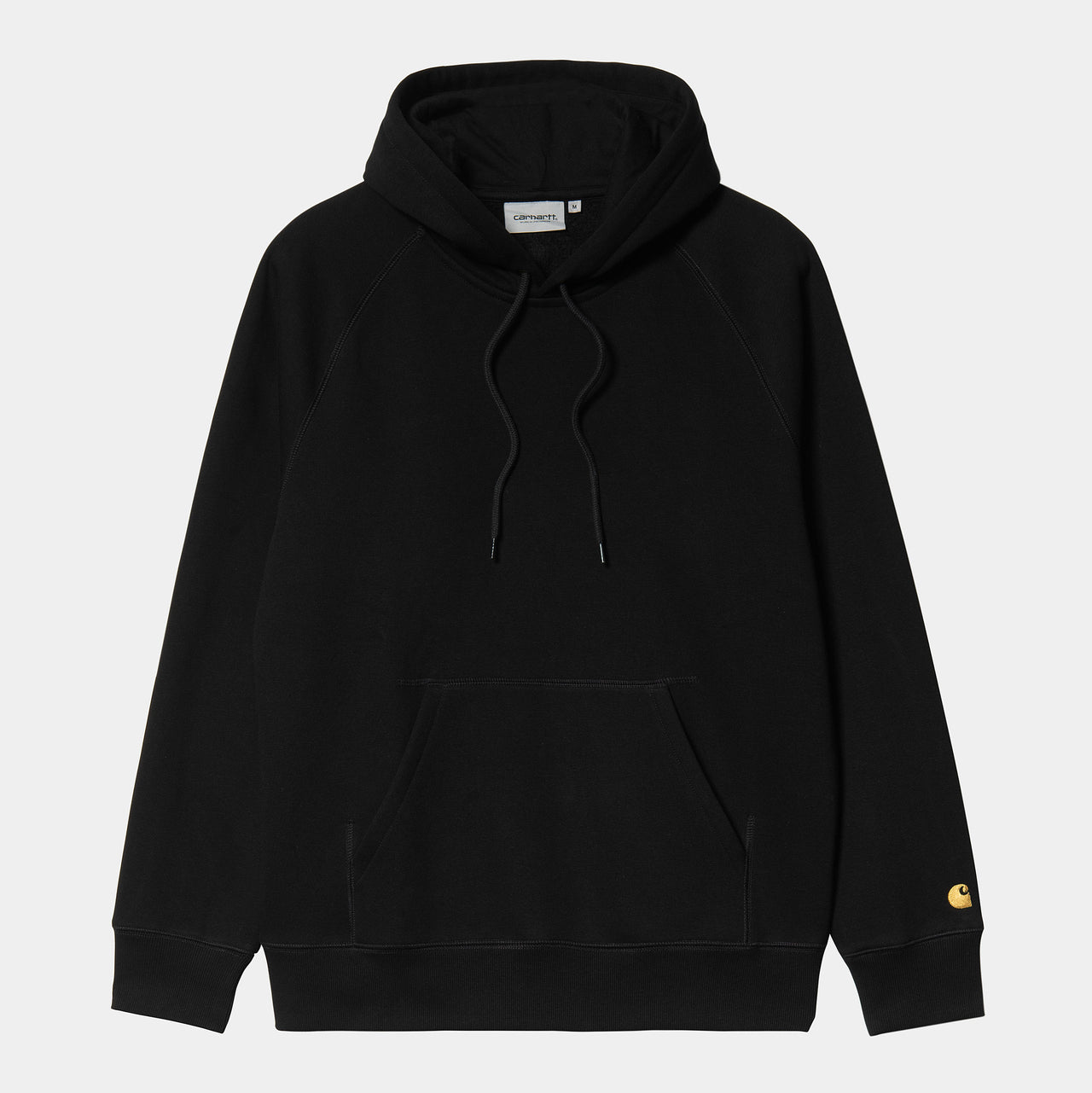 Hooded Chase Sweat Black Gold