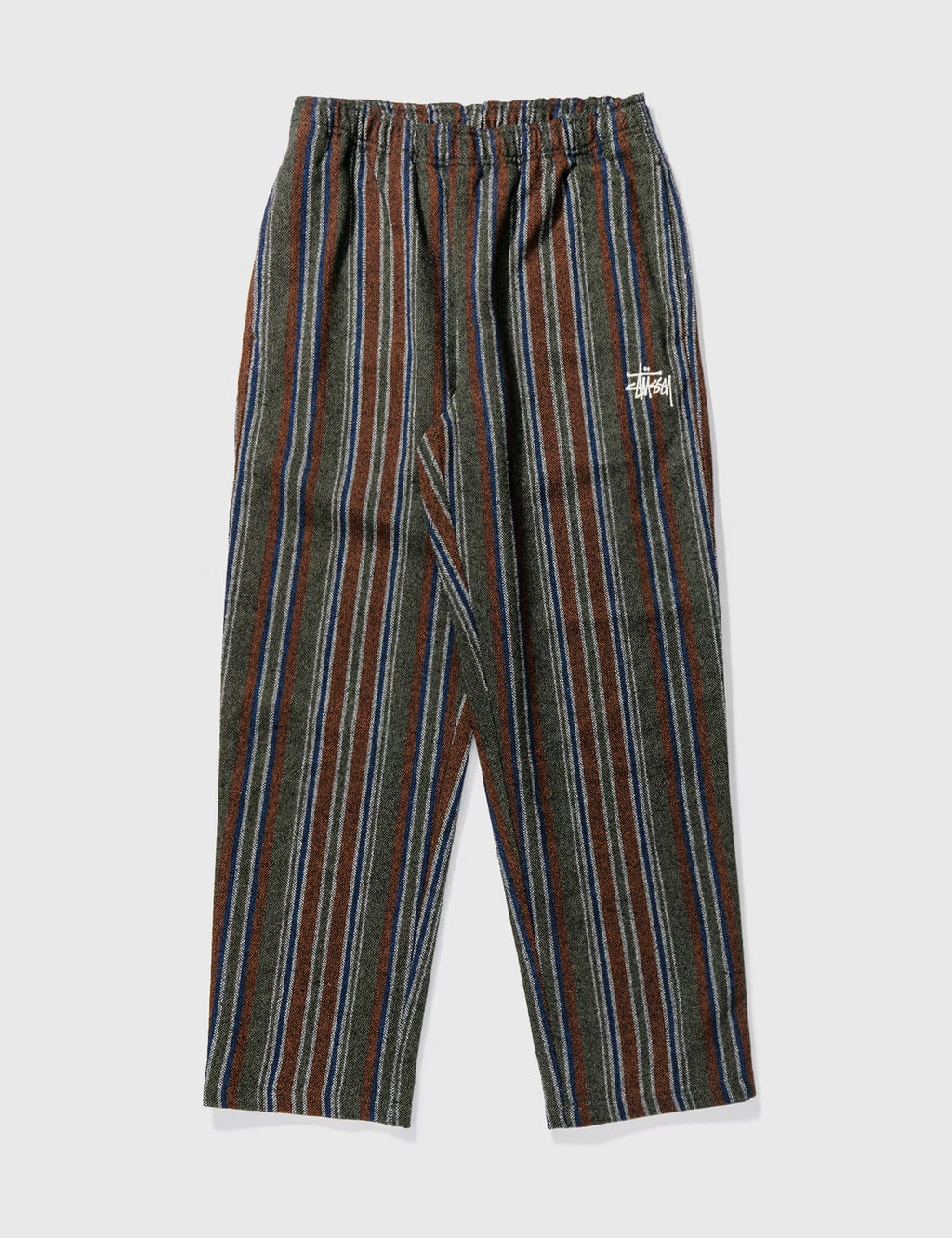 Wool Stripe Relaxed Pant XL