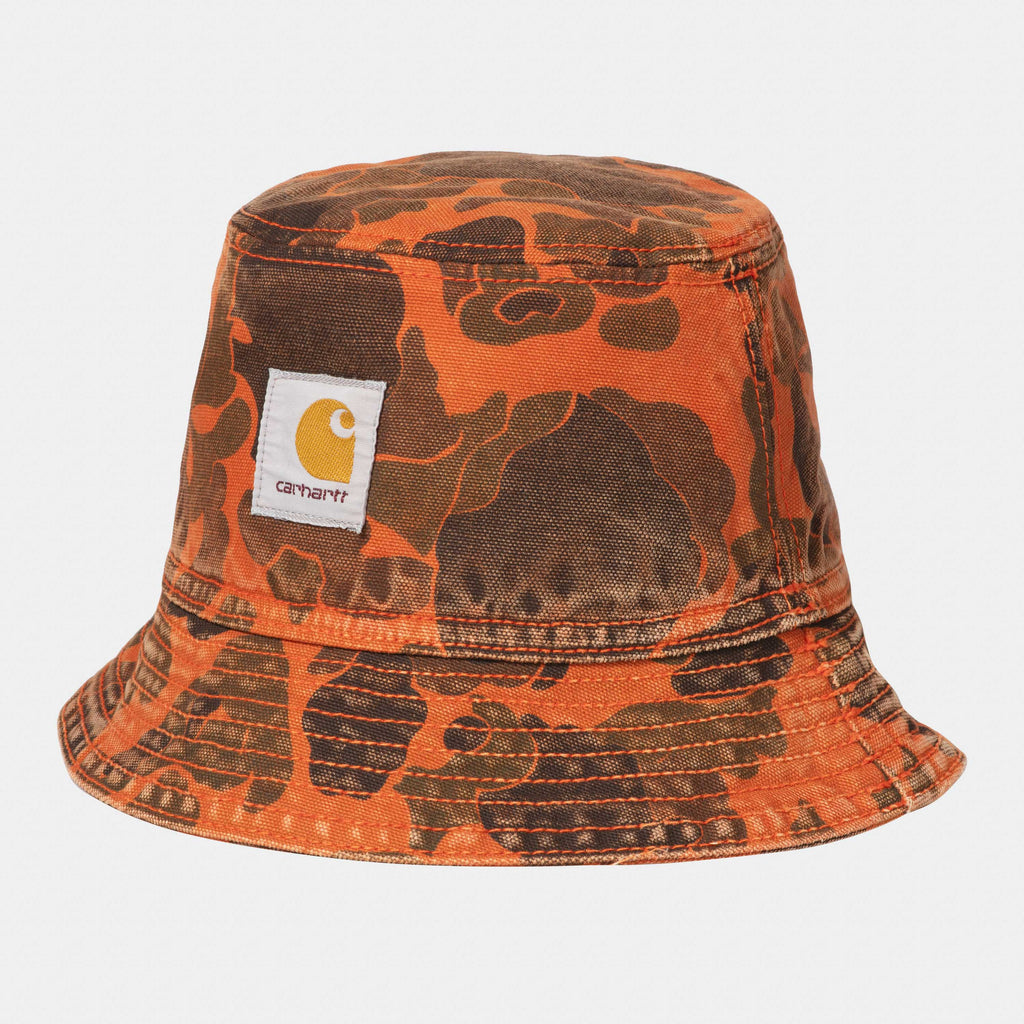 Duck Bucket Hat Camo Duck, Green / Turmeric