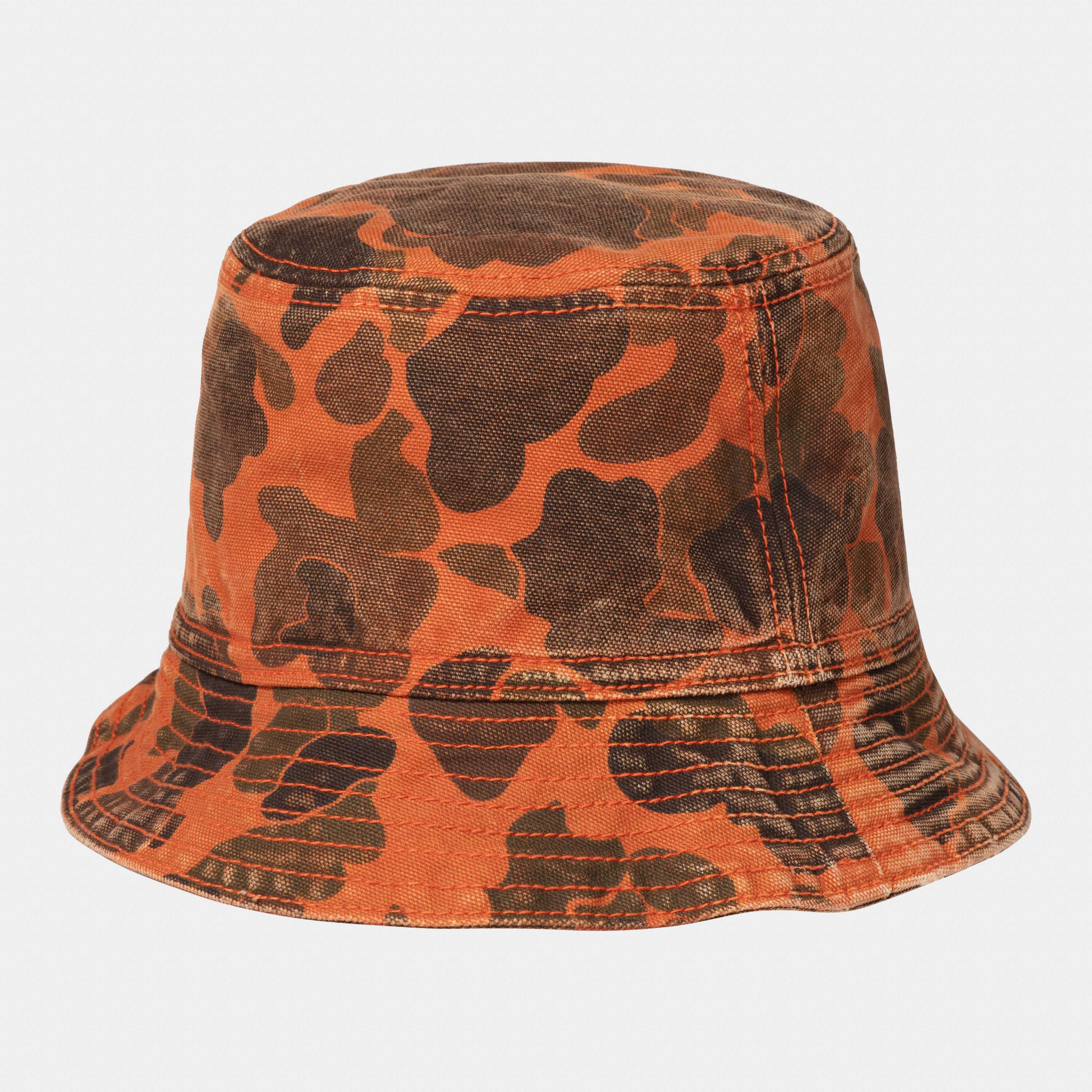 Duck Bucket Hat Camo Duck, Green / Turmeric