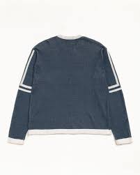 STUSSY ALPINE SWEATER BLUE