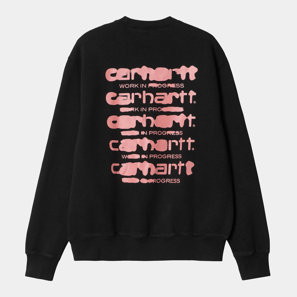 Ink Bleed Sweat Black Pink