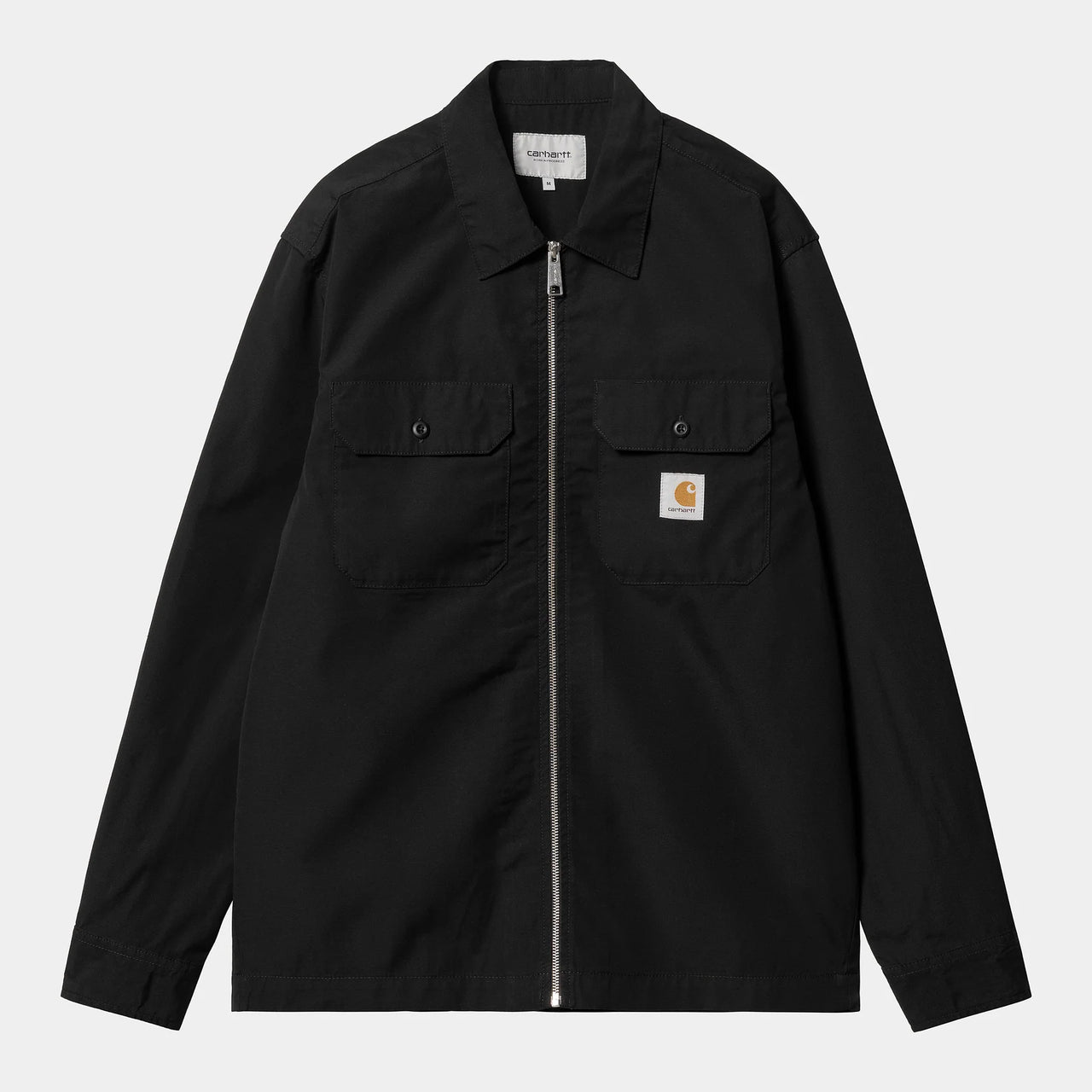 L/S Craft Zip Shirt Black