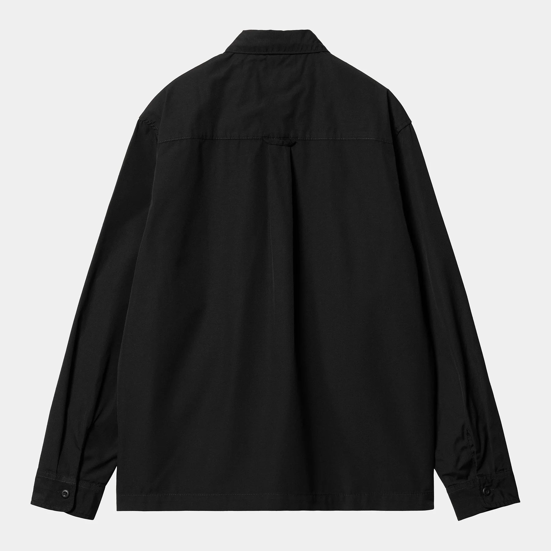 L/S Craft Zip Shirt Black