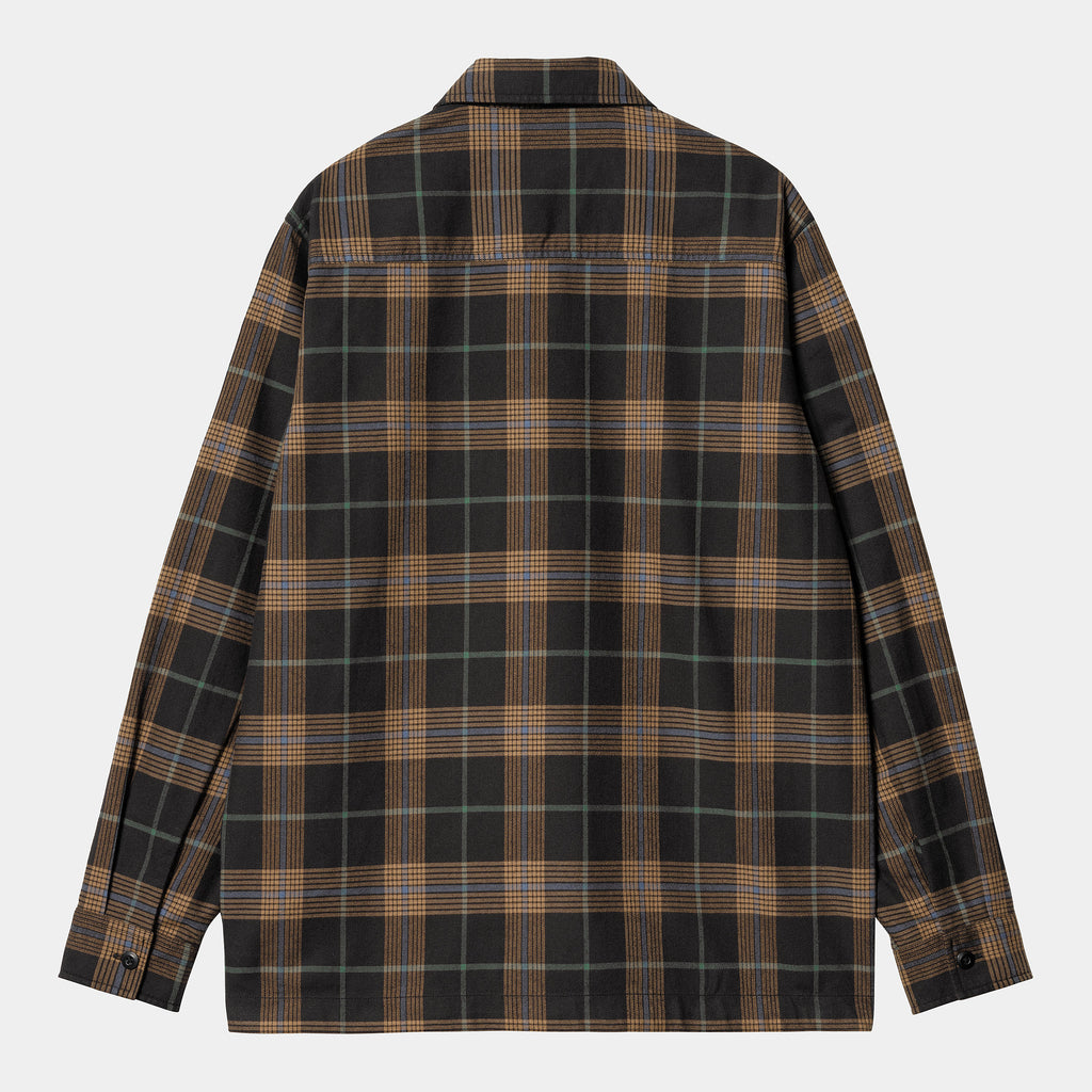 L/S Hadley Shirt Hadley Check Black