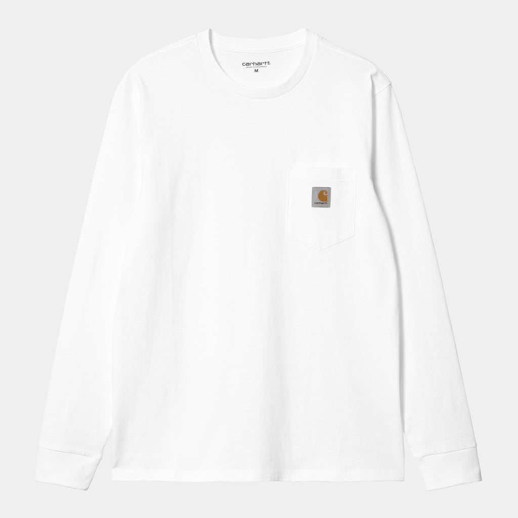 L/S Pocket T-Shirt White