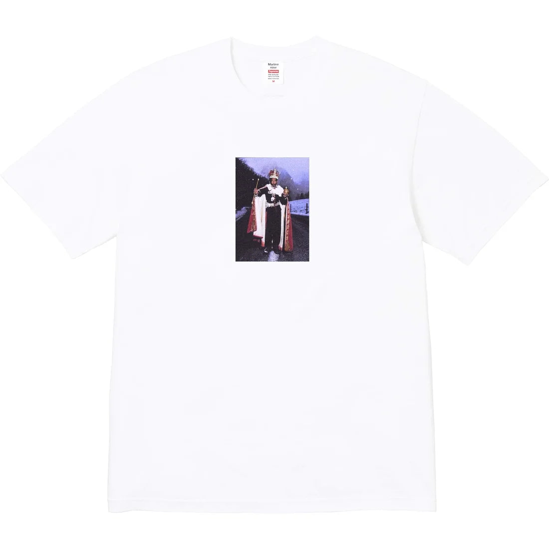 Martine Rose Lee Scratch Perry Tee White