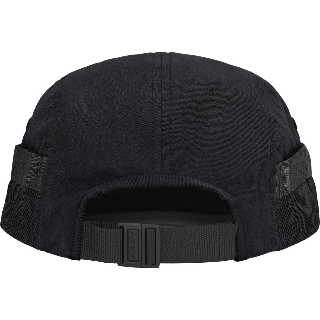 Mesh Pocket Camp Cap Black