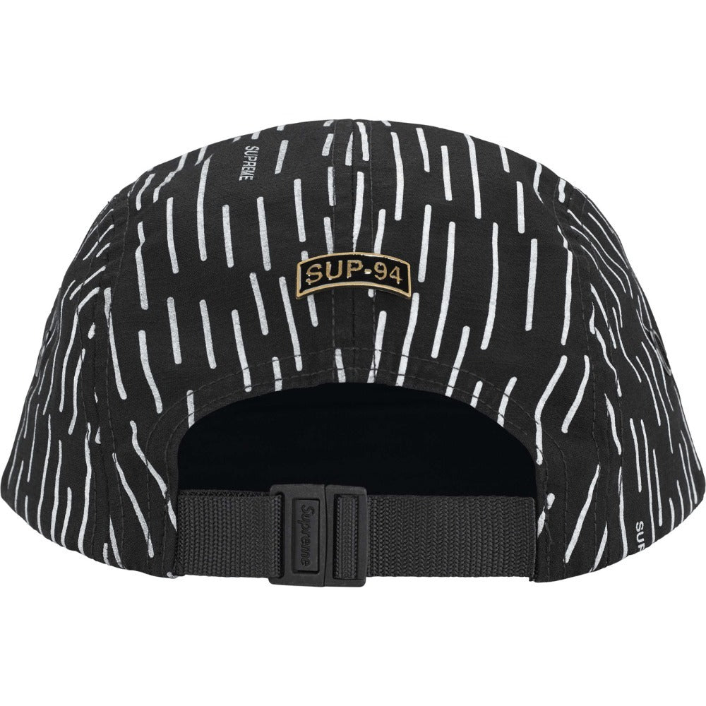 Military Camp Cap Black Rain