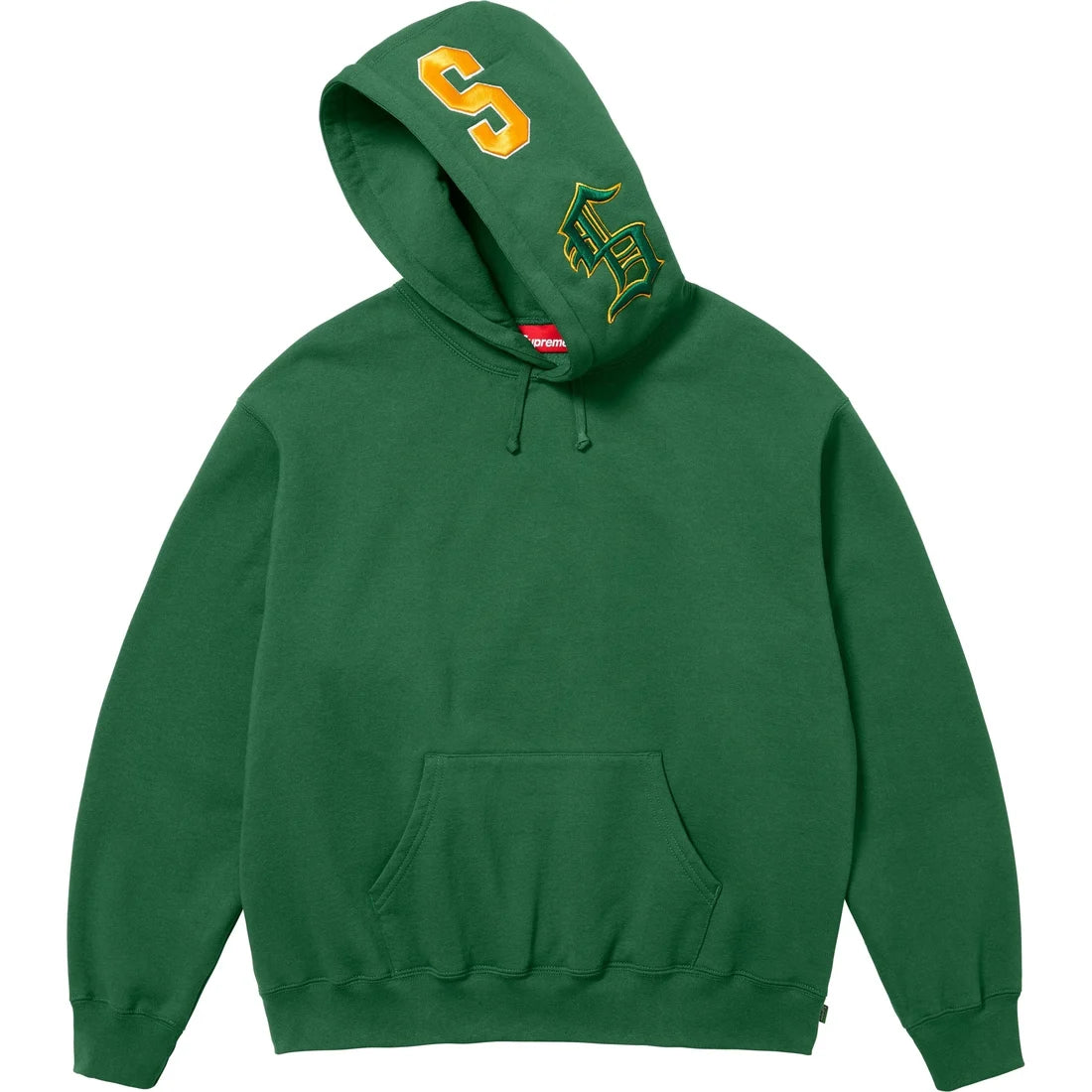 MULTI S LOGO HOODED SWEATSHIRT PINE