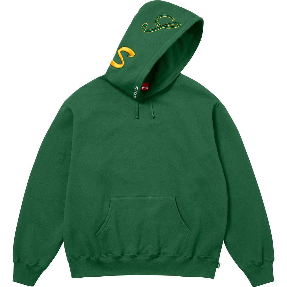 MULTI S LOGO HOODED SWEATSHIRT PINE