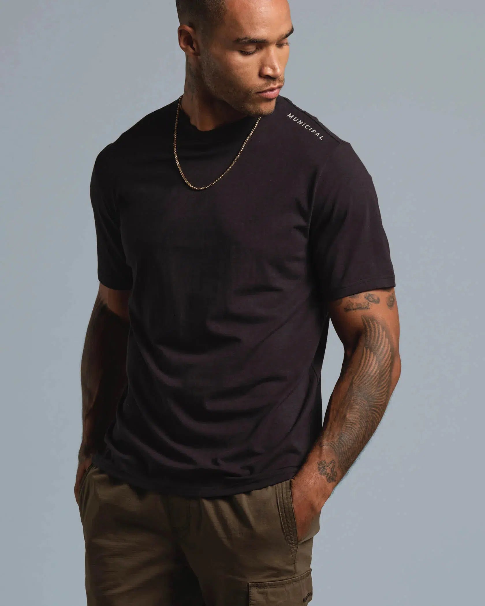 Enduro Stretch T-Shirt - Black / Gray