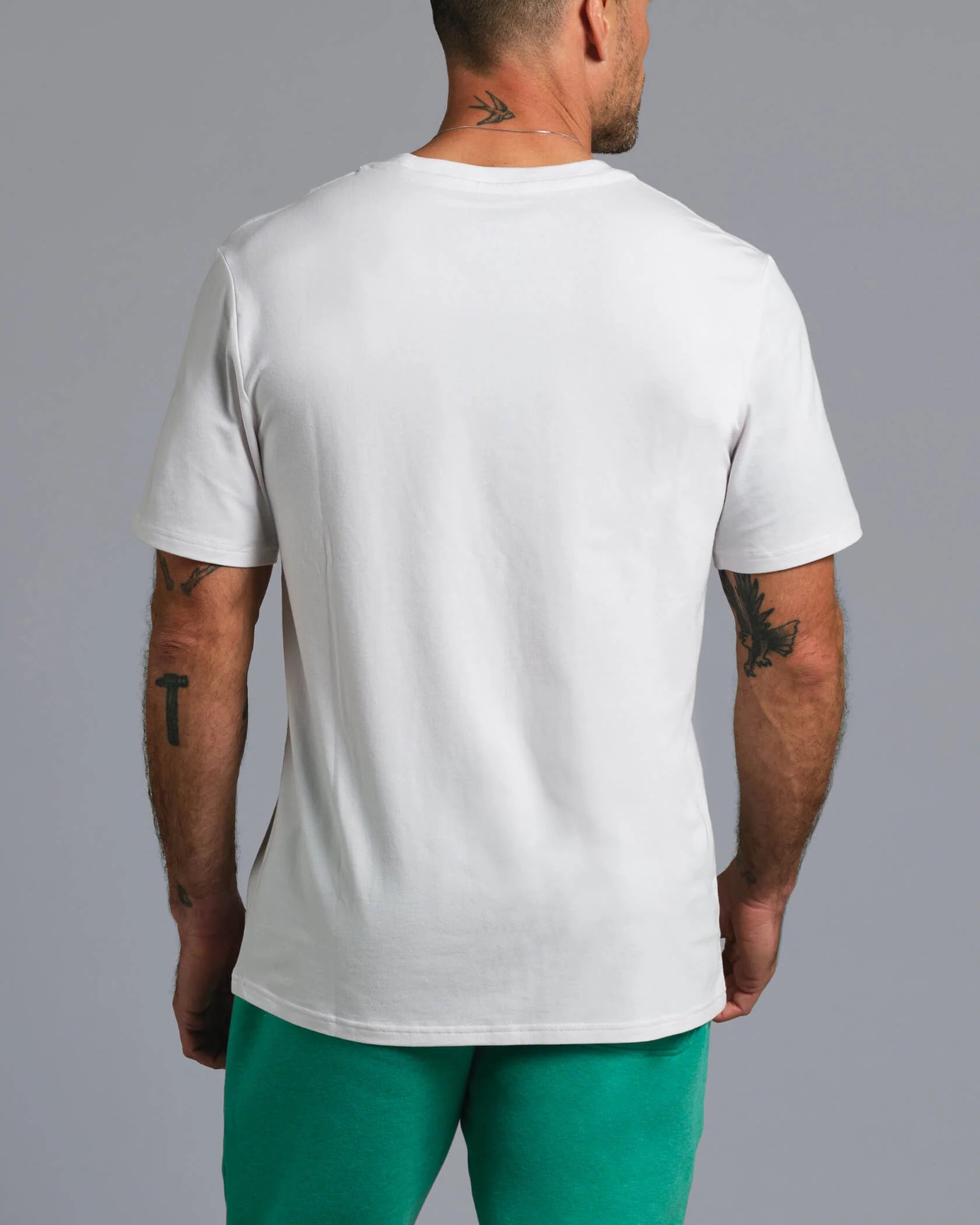Enduro Stretch T-Shirt - White / Black