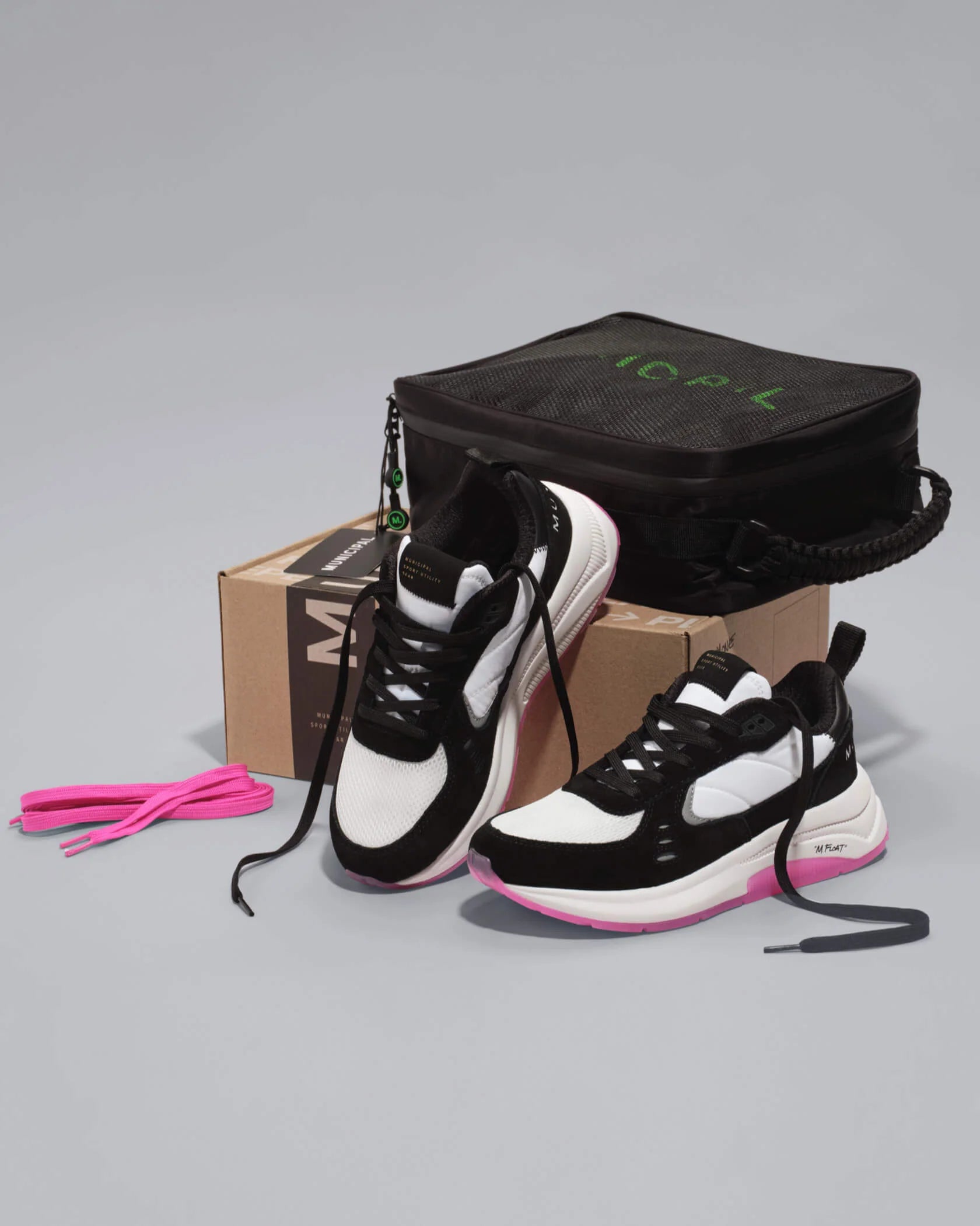 Origin White/Black/Magenta Shoes