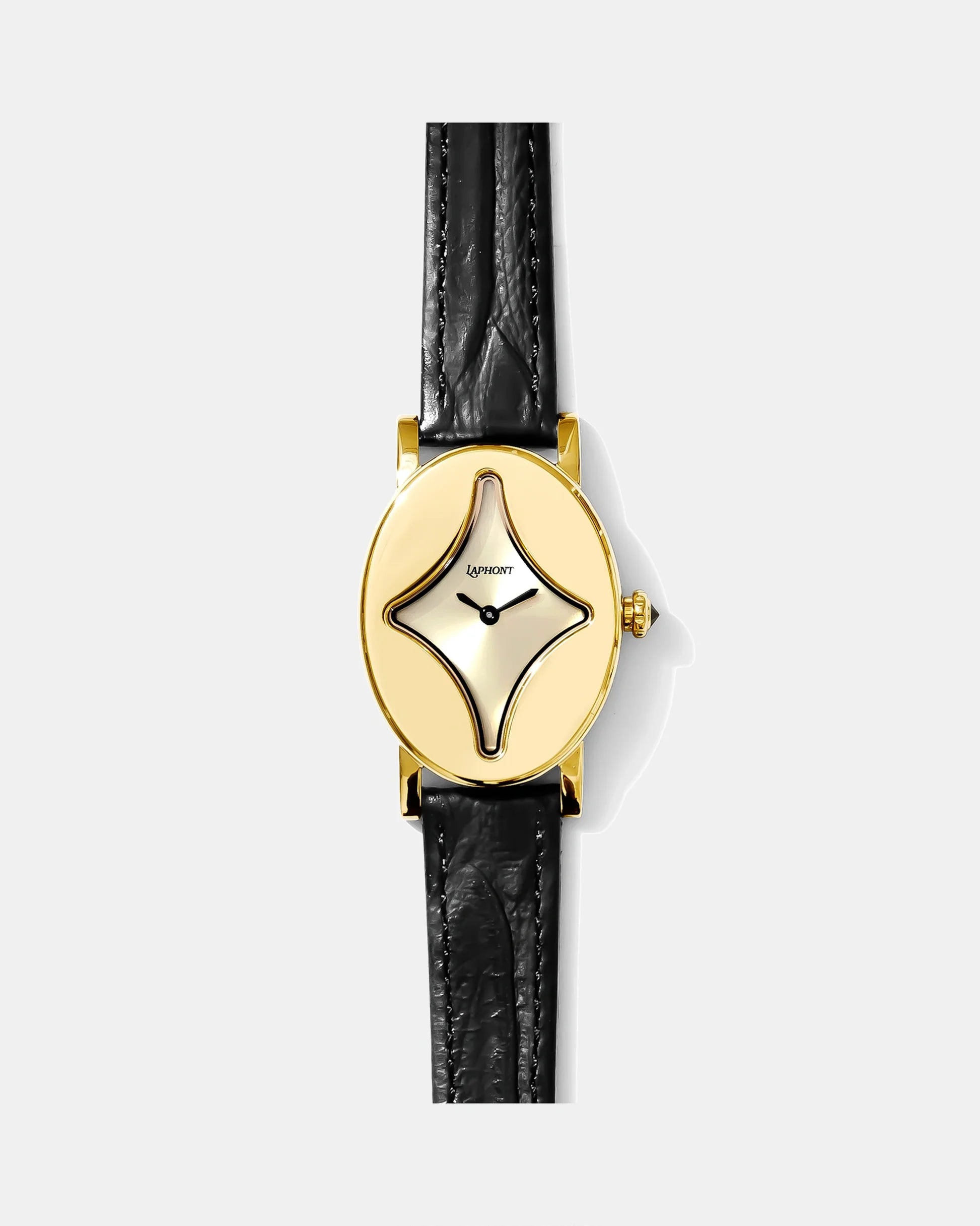 Laphont Nova Watch Medium Gold Case Starburst Dial