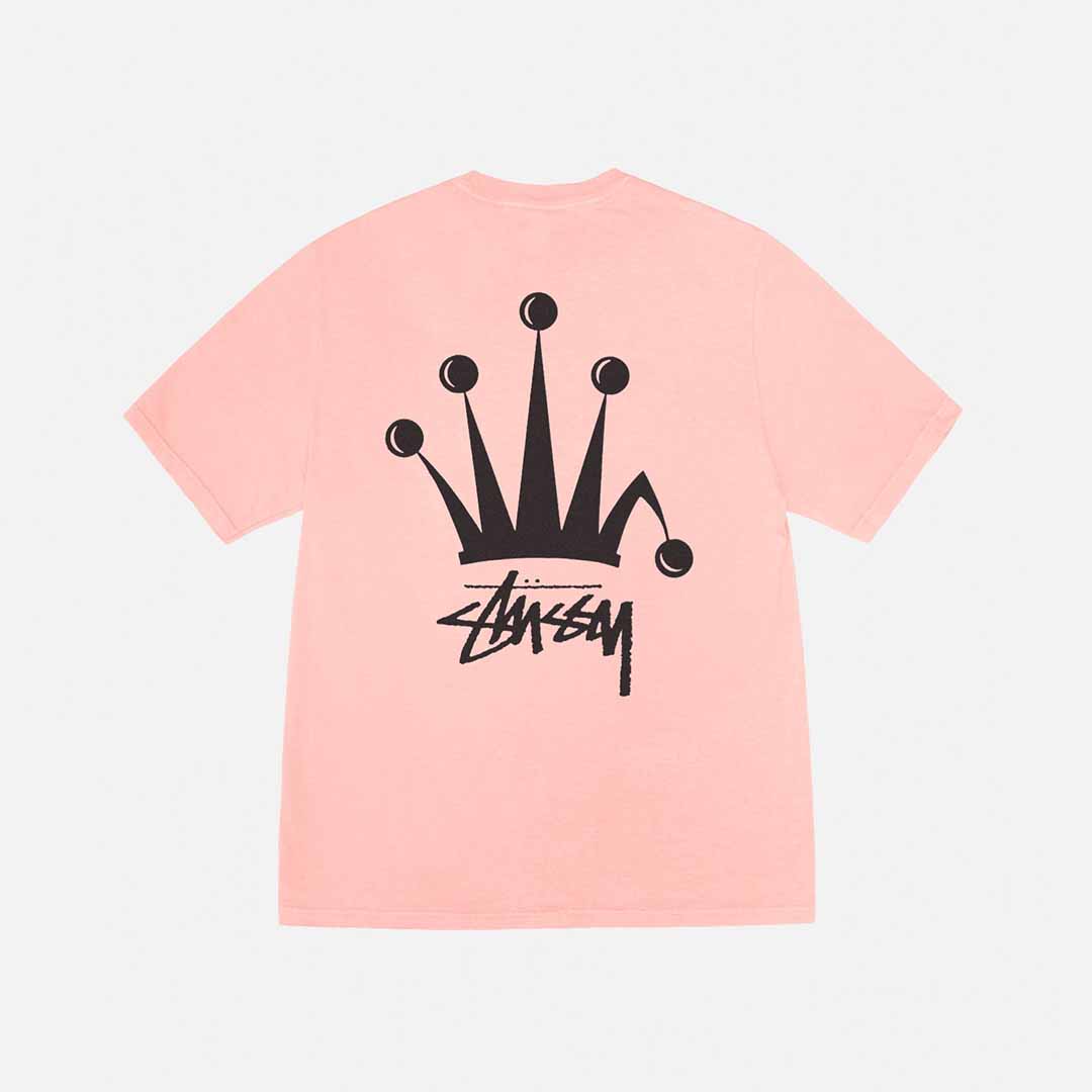 REGAL CROWN PIG. DYED TEE CORAL