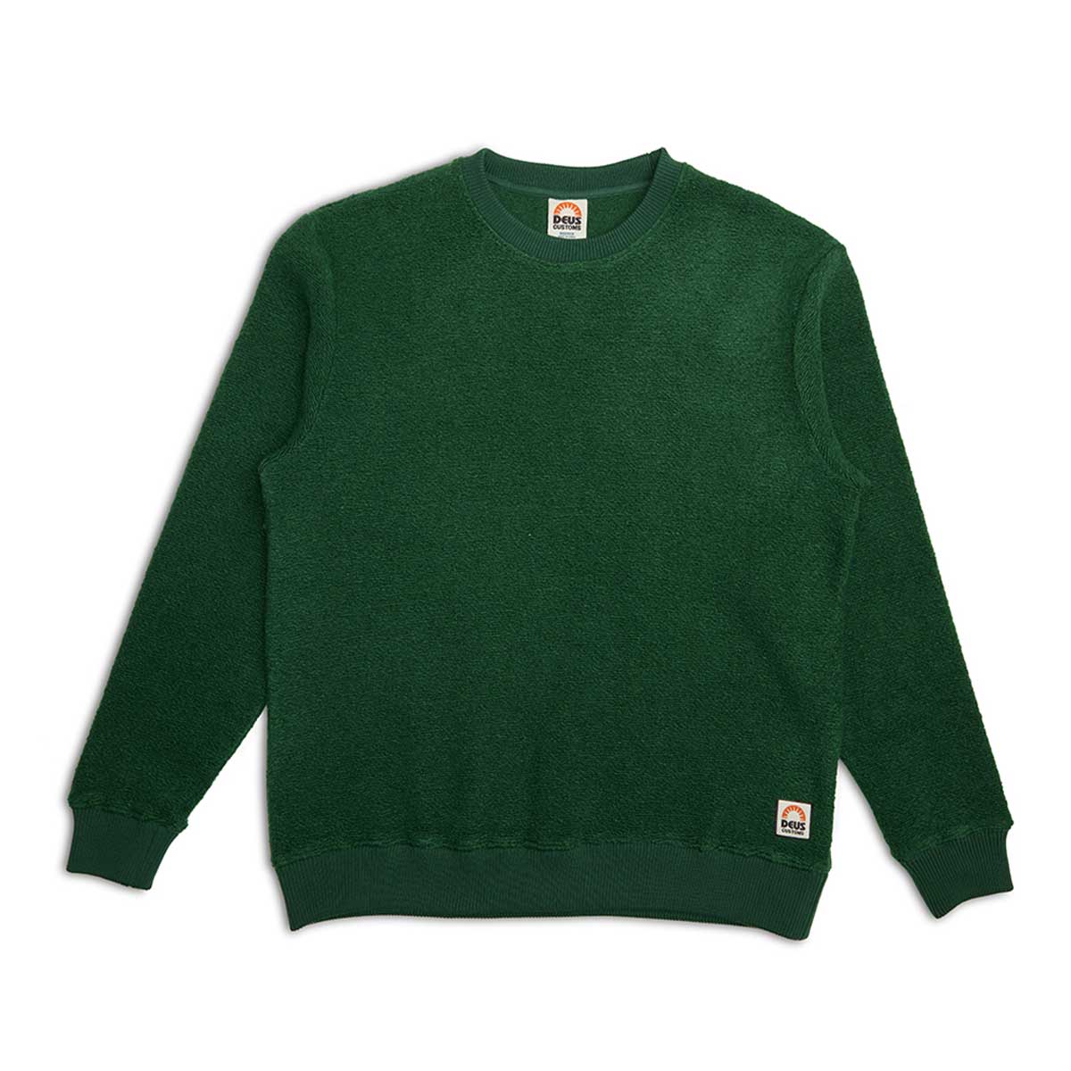 Reo Textured Fleece Forest Green