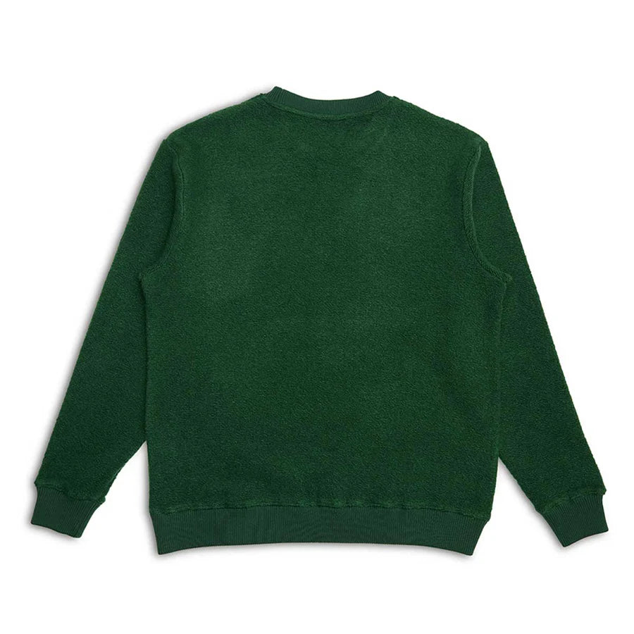 Reo Textured Fleece Forest Green