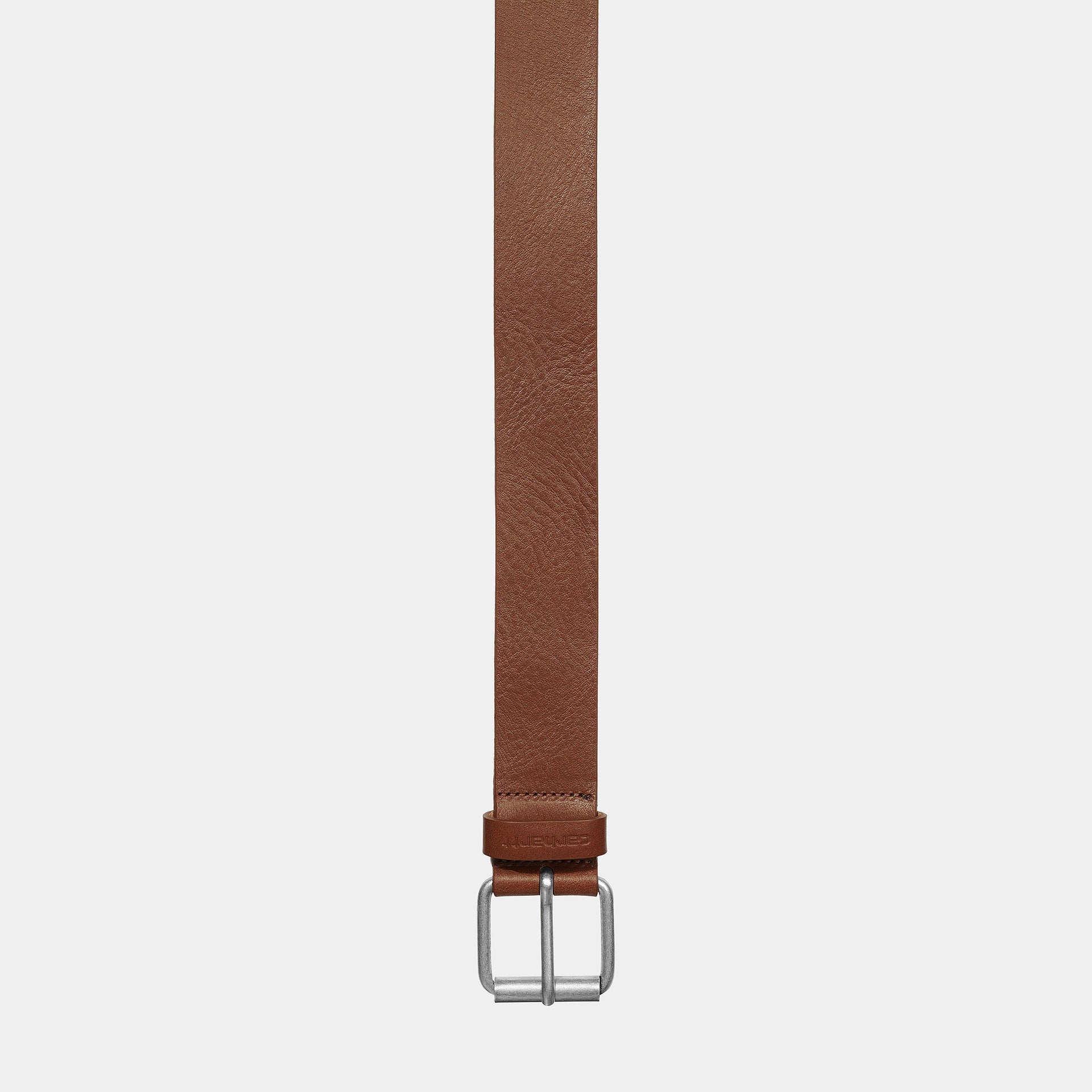 Ryan Belt Cognac Silver