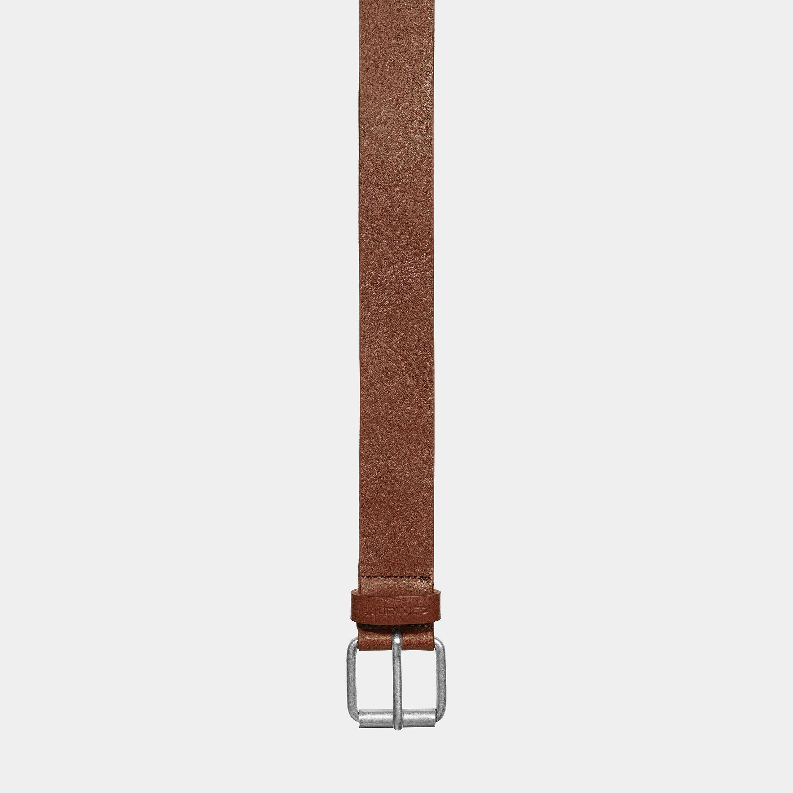 Ryan Belt Cognac Silver